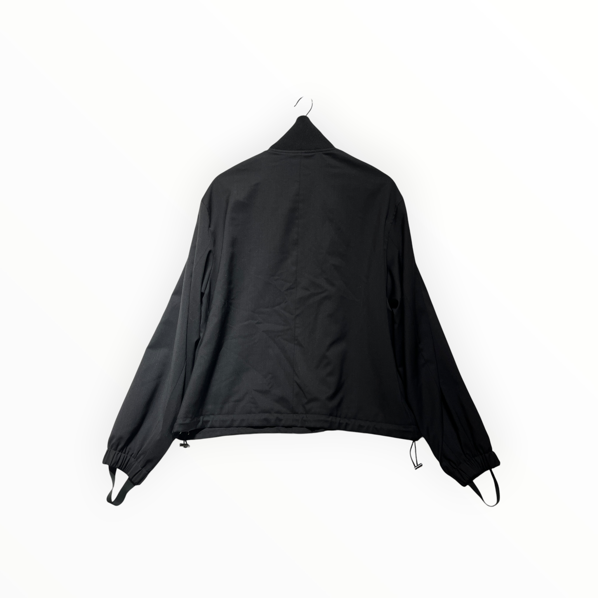 Helmut Lang/Jacket/M/BLK/DOUBLE ZIP BOMBER view 2