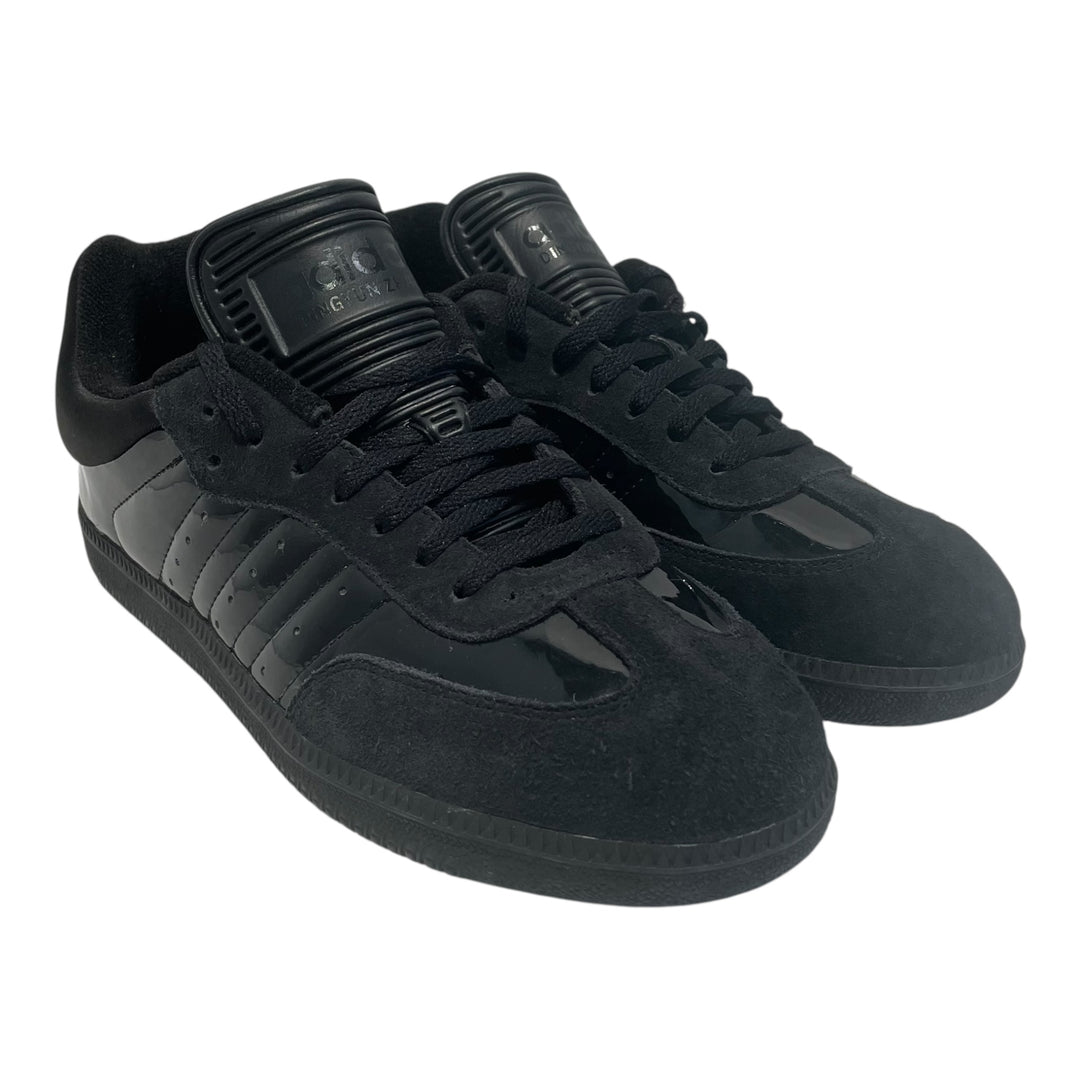 adidas/X DINGYUN ZHANG SAMBA/Low-Sneakers/US 8/Leather/BLK