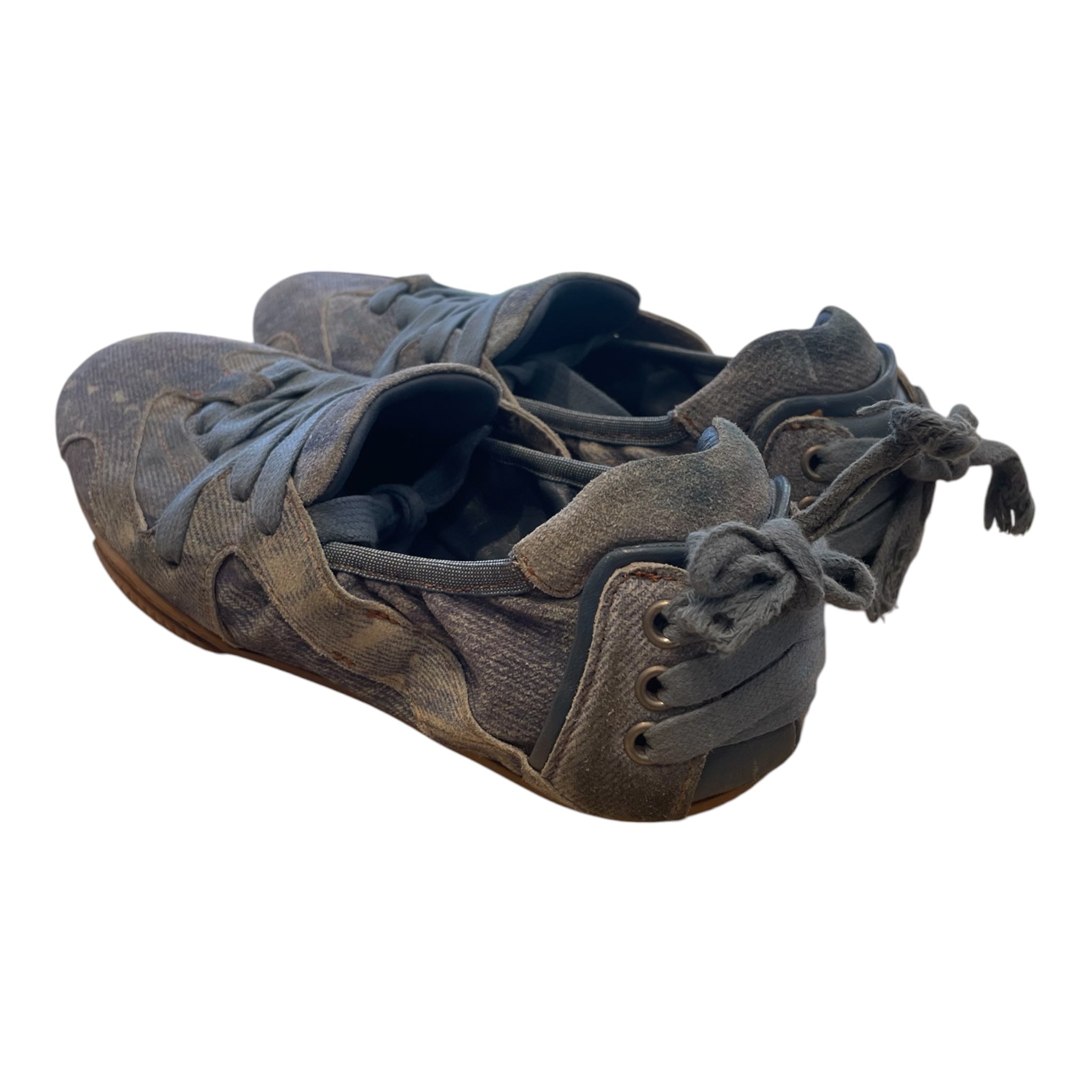 Acne Studios/Low-Sneakers/EU 37/Denim/IDG/BILARIA DENIM EFFECTLEATHER view 2