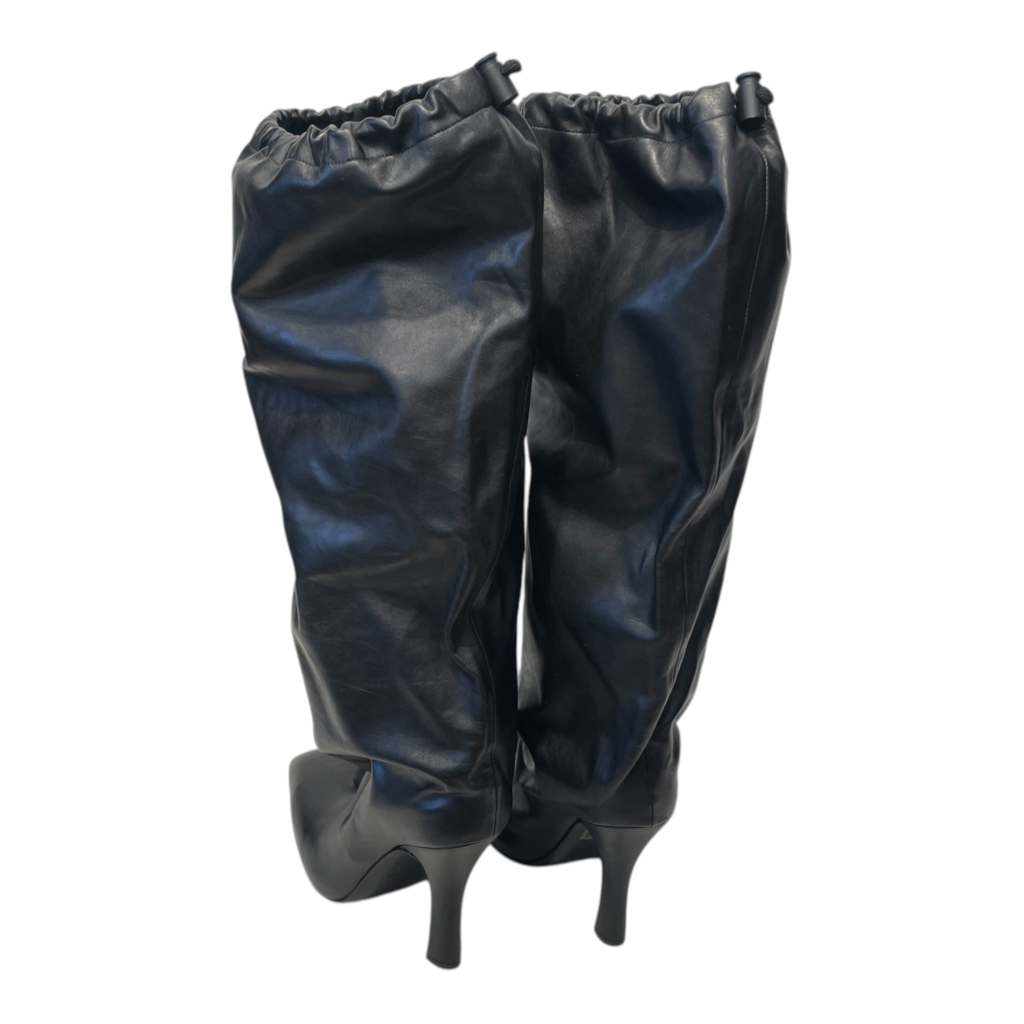 BALENCIAGA/Long Boots/EU 38/Leather/BLK/falkon view 2