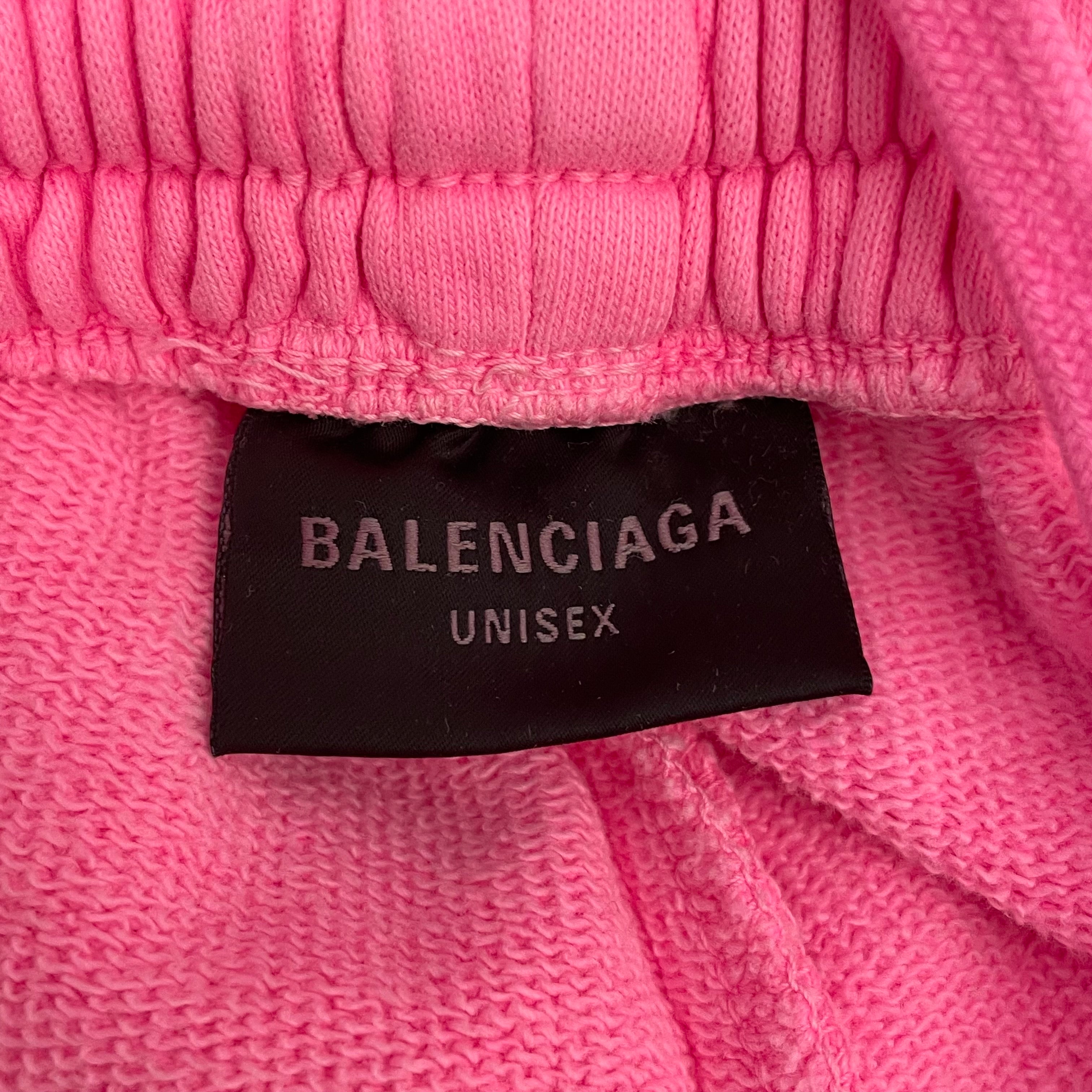 BALENCIAGA/Shorts/XS/Cotton/PNK/2022 MUDSHOW SWEAT MINI view 3