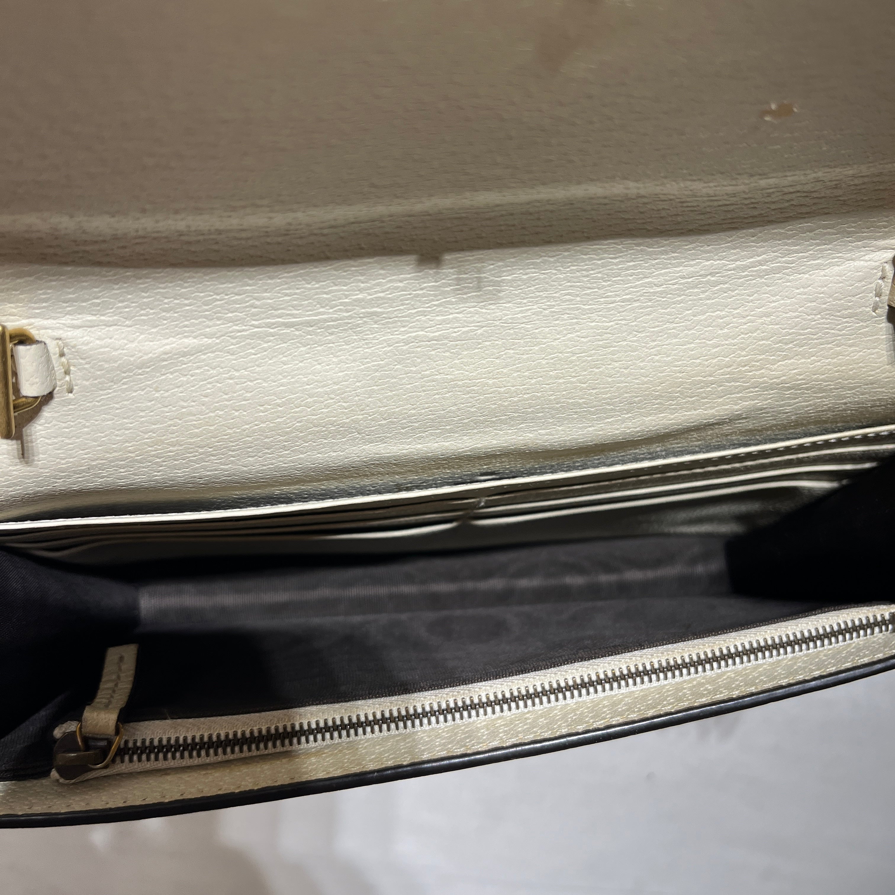 GUCCI/Bag/Monogram/Leather/BEG/QUEEN MARGARET GG CANVAS view 4
