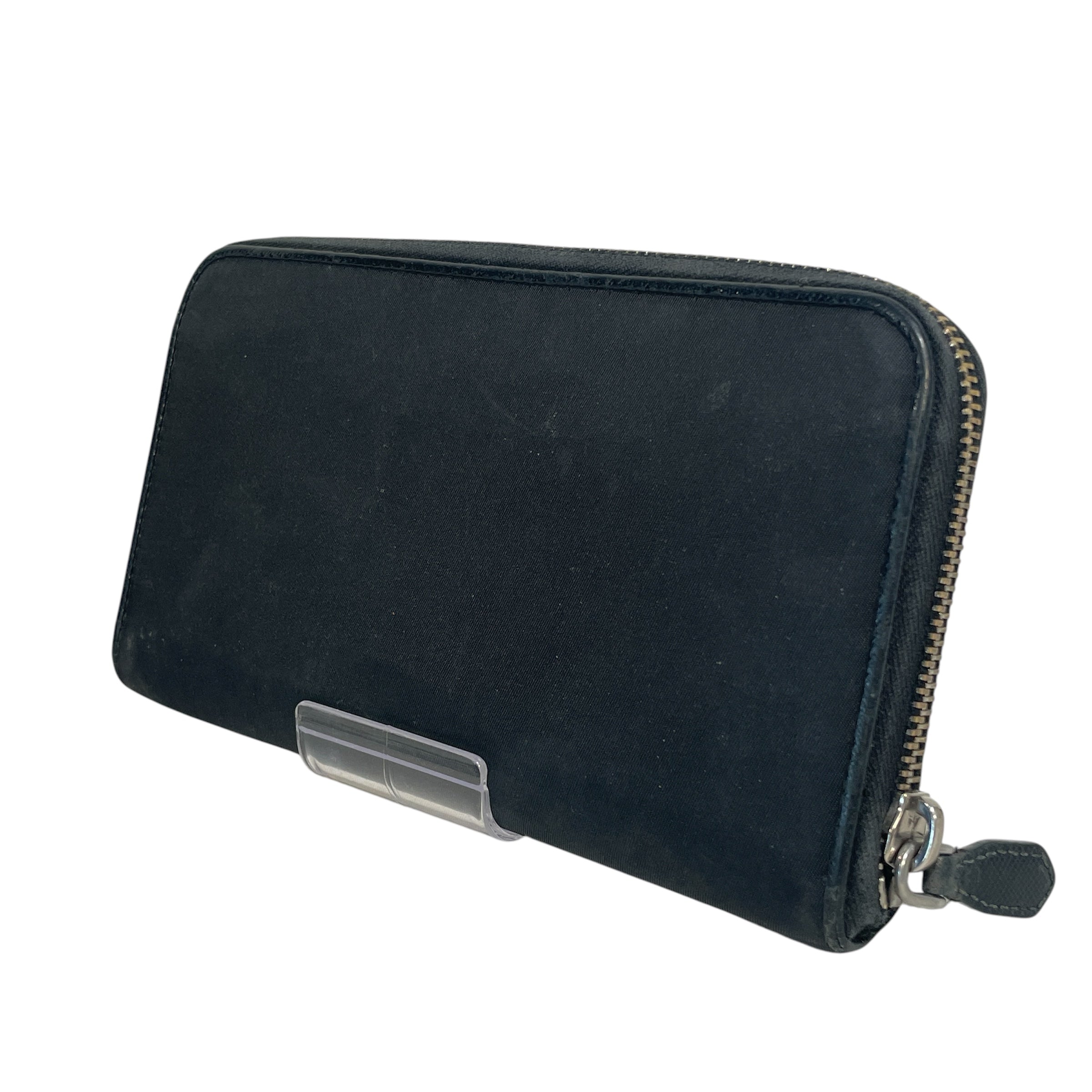 PRADA/Long Wallet/Nylon/BLK/Nylon Long Wallet view 2
