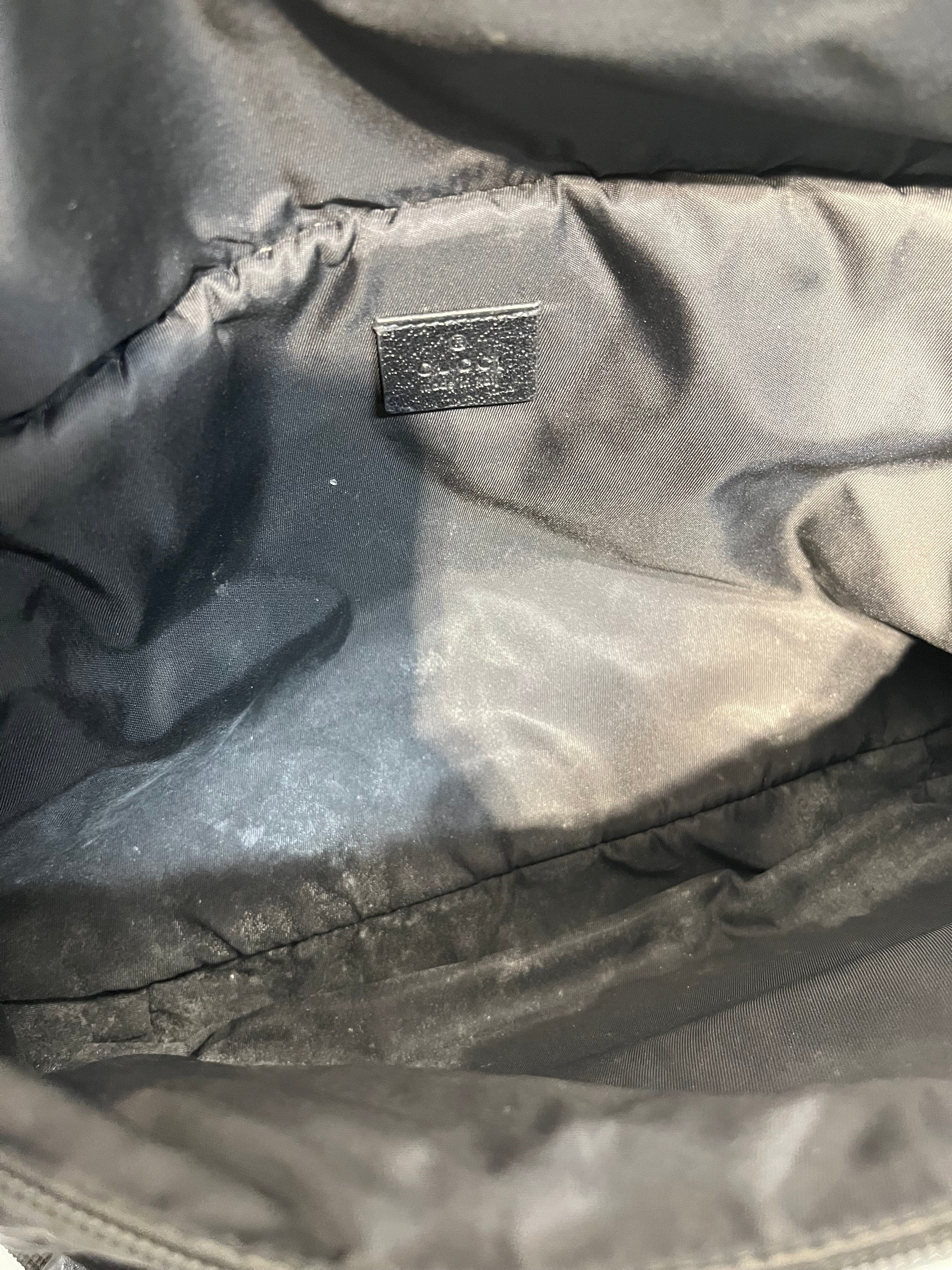 GUCCI/Fanny Pack/OS/Graphic/Polyester/BLK/80'S PATCH BAG view 4