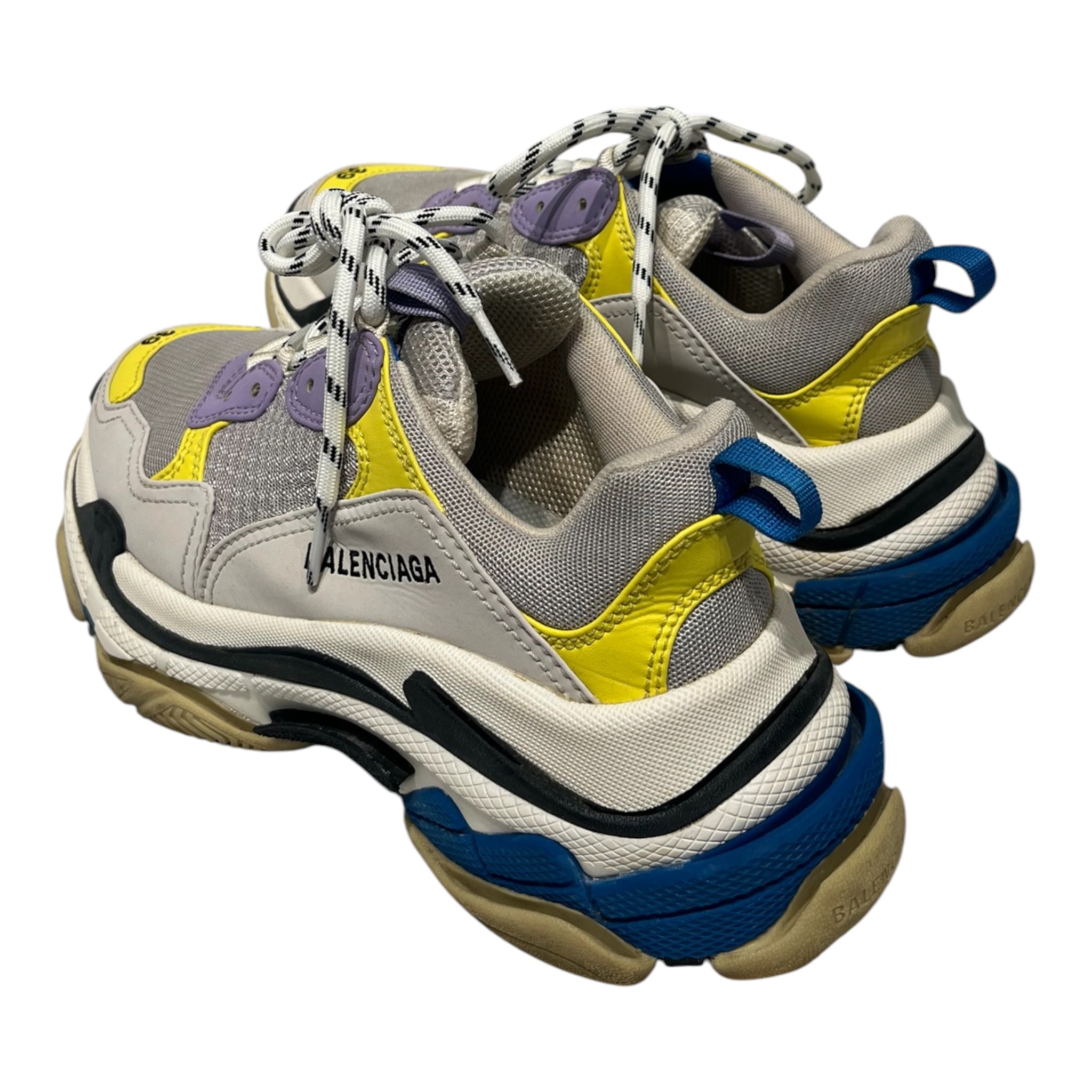 BALENCIAGA/Low-Sneakers/US 9/Cotton/MLT/triple s view 2