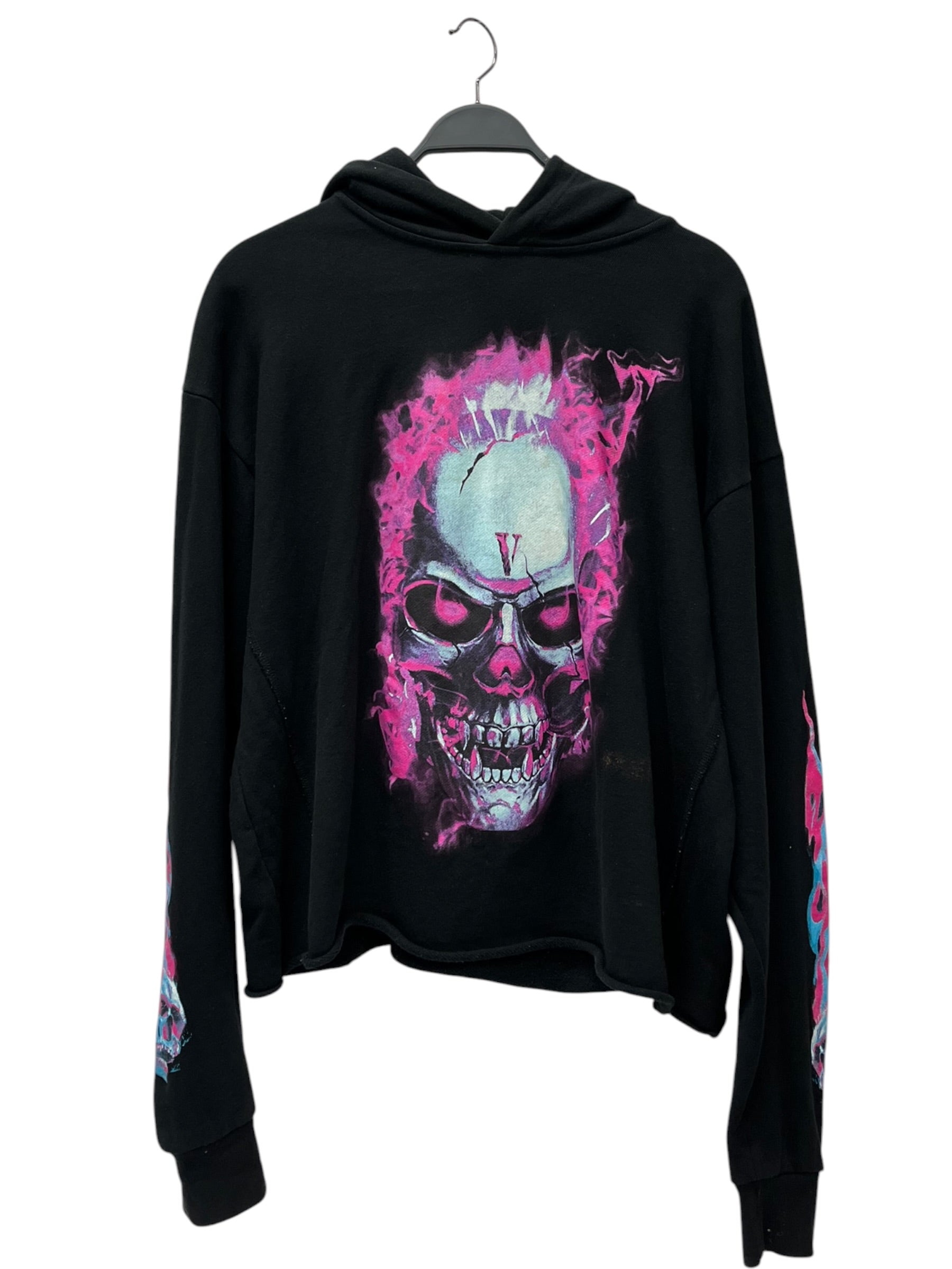 VLONE/Hoodie/M/Graphic/Cotton/BLK/ view 1