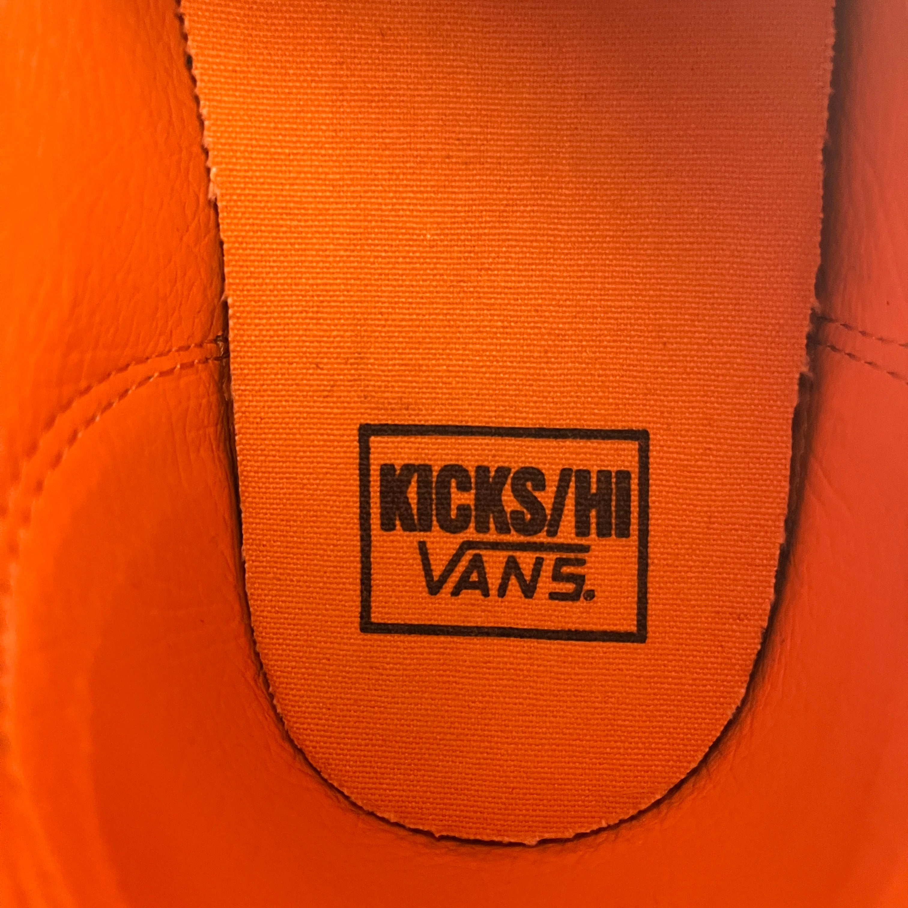 VANS/Low-Sneakers/US 10.5/Cotton/GRN/Kicks/HI On Insole view 3