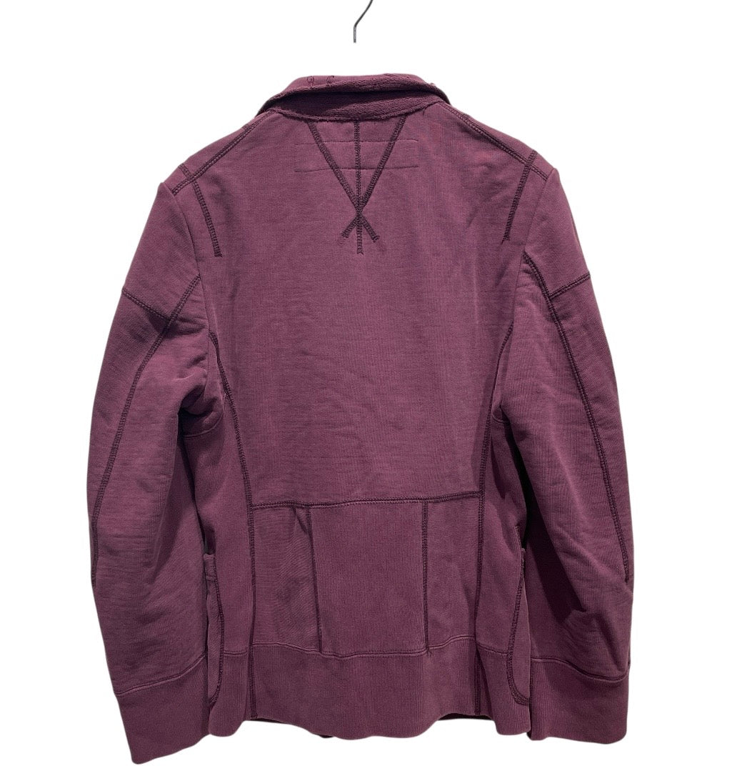 JUNYA WATANABE COMME des GARCONS/Cardigan/S/Cotton/PPL/Purple Stitch Details Cardigan view 2