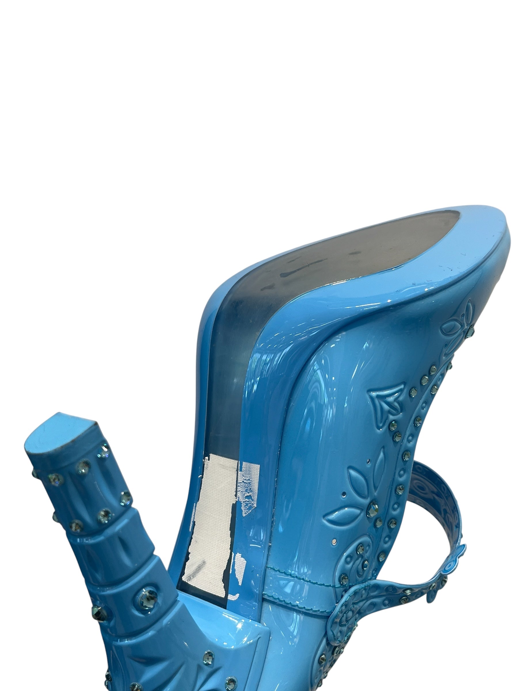 DOLCE&GABBANA/Heels/BLU/PVCCINDERELLAHEELS view 3