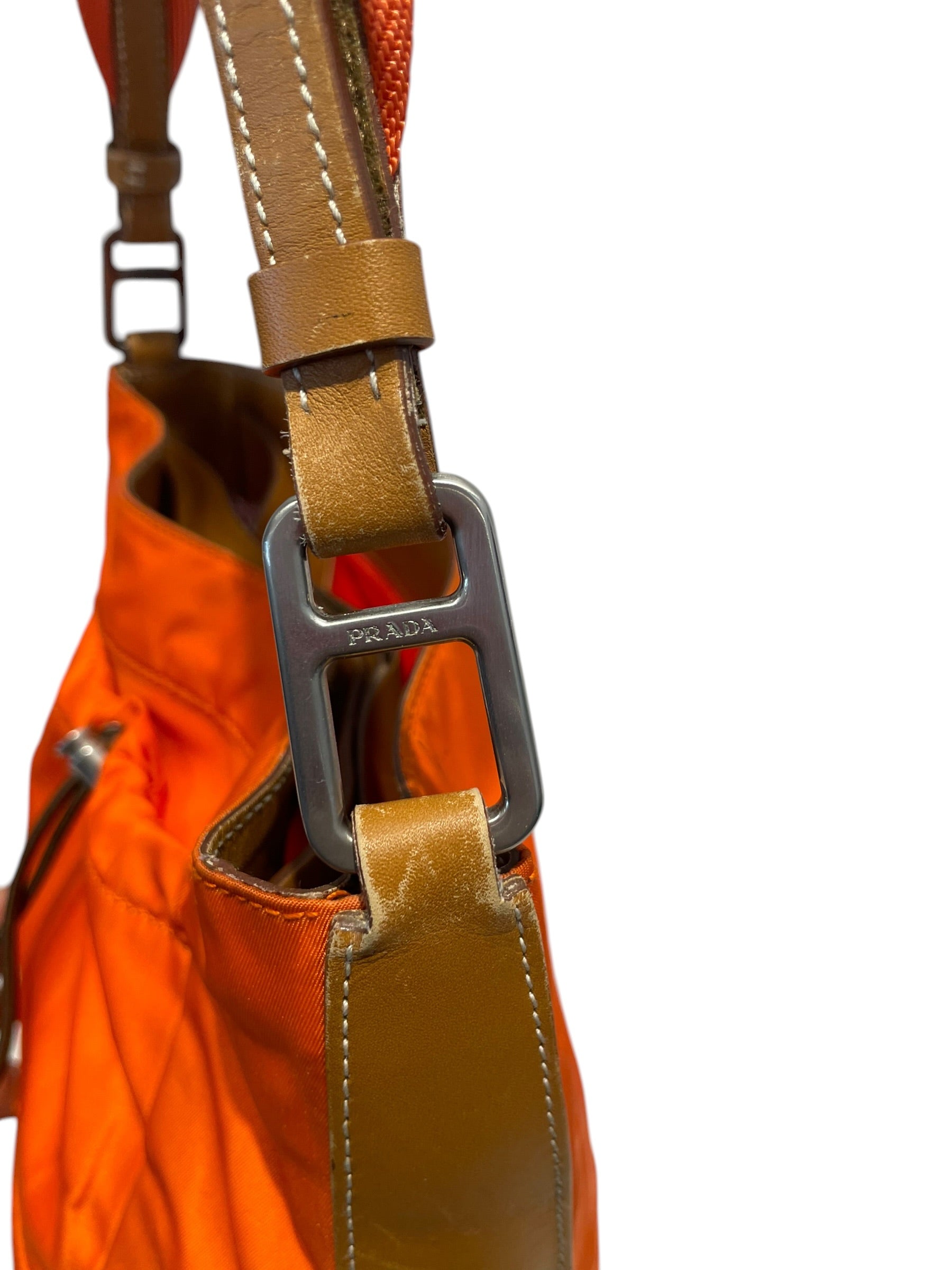 PRADA/Tote Bag/Polyester/ORN/Enameled view 4
