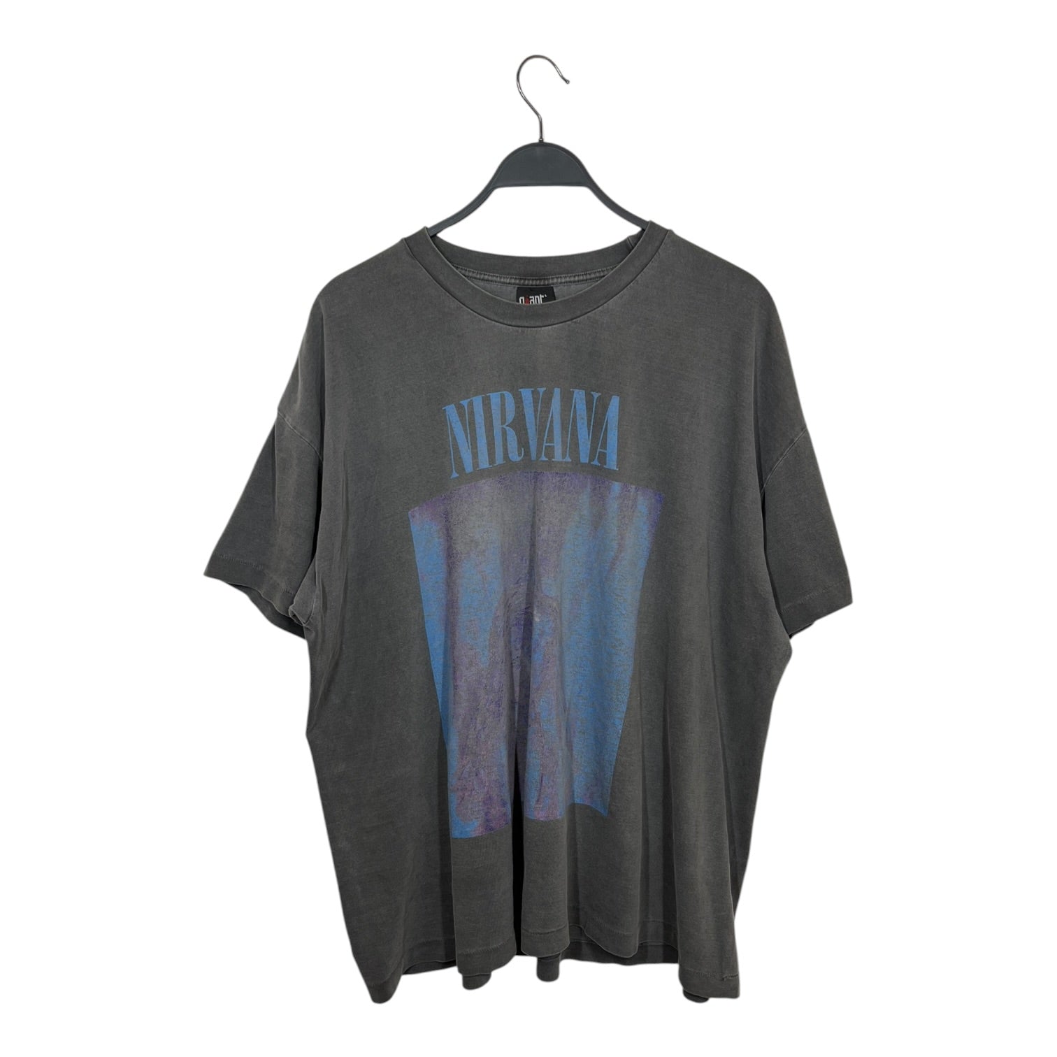 Vintage/T-Shirt/XL/Cotton/GRY/Gaint 1992 Sliver Single Stich view 2