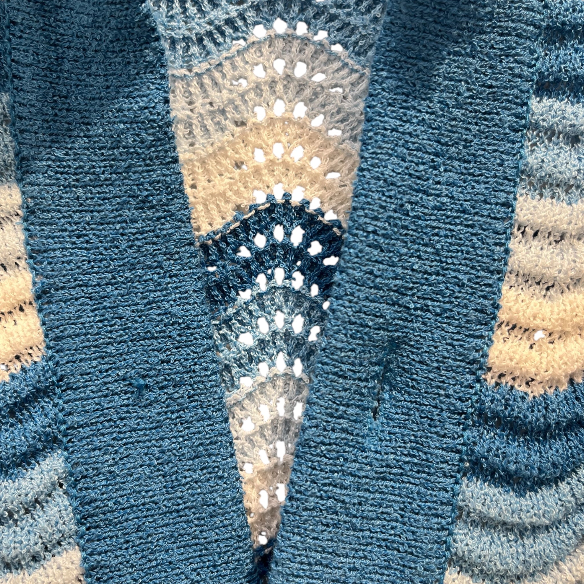 CASABLANCA/Shirt/XL/Cotton/BLU/BLUE WAVY BUTTON UP view 7