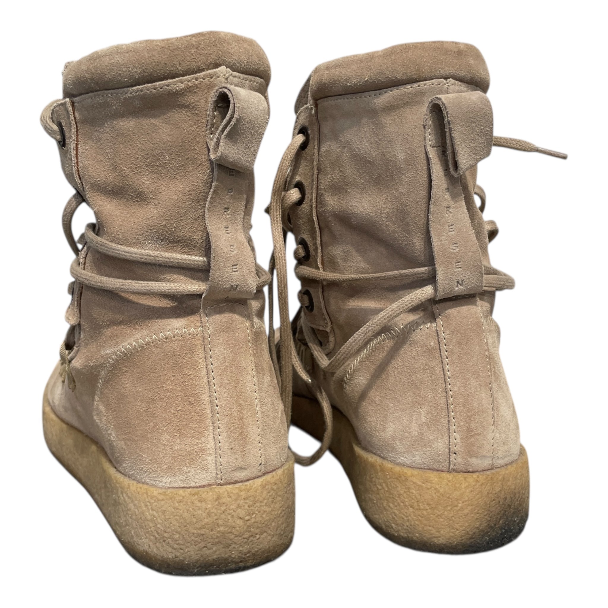 REPRESENT/Hi-Sneakers/EU 40/Suede/CML/hightop view 2