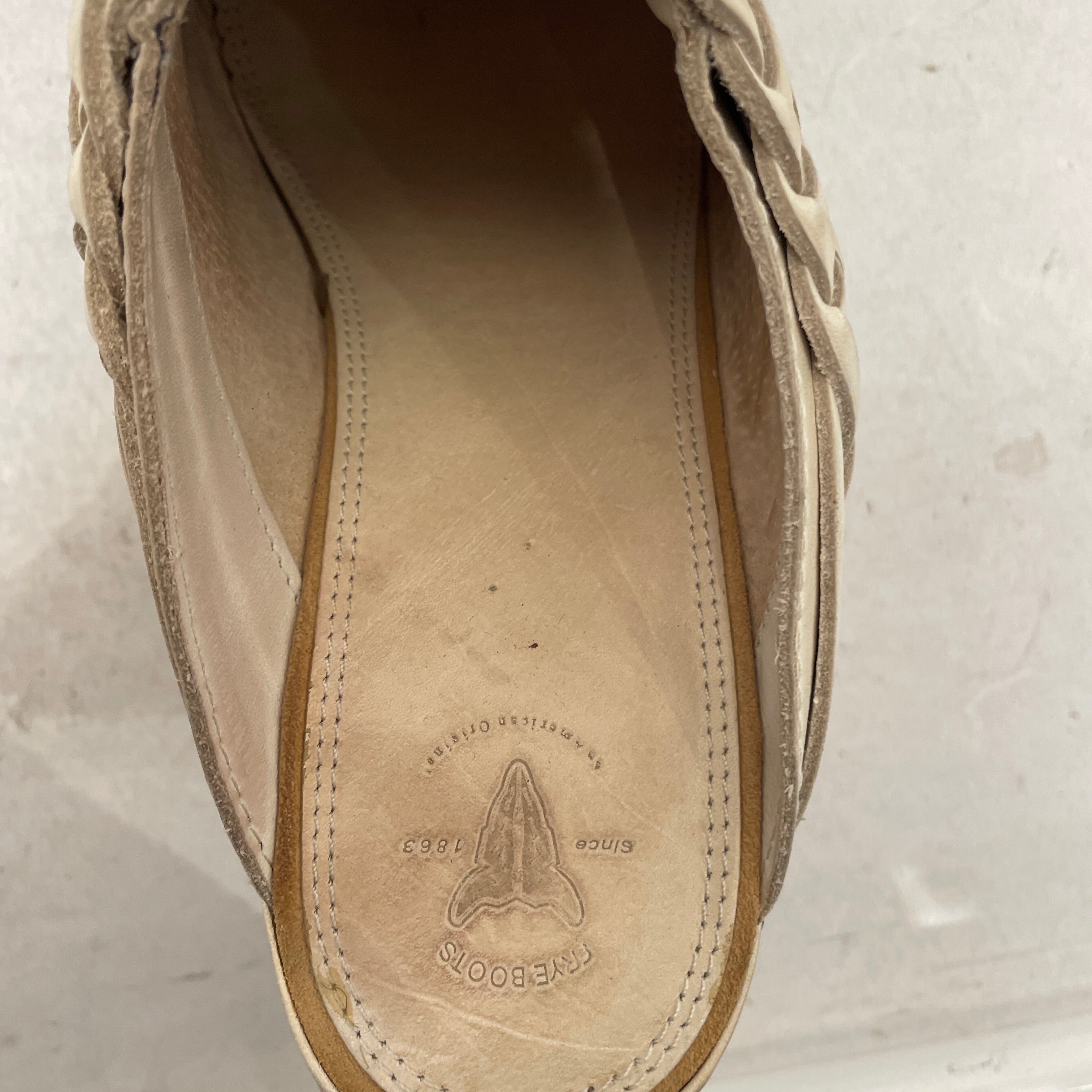 FRYE/Heels/US 9/Leather/KHK/ view 3