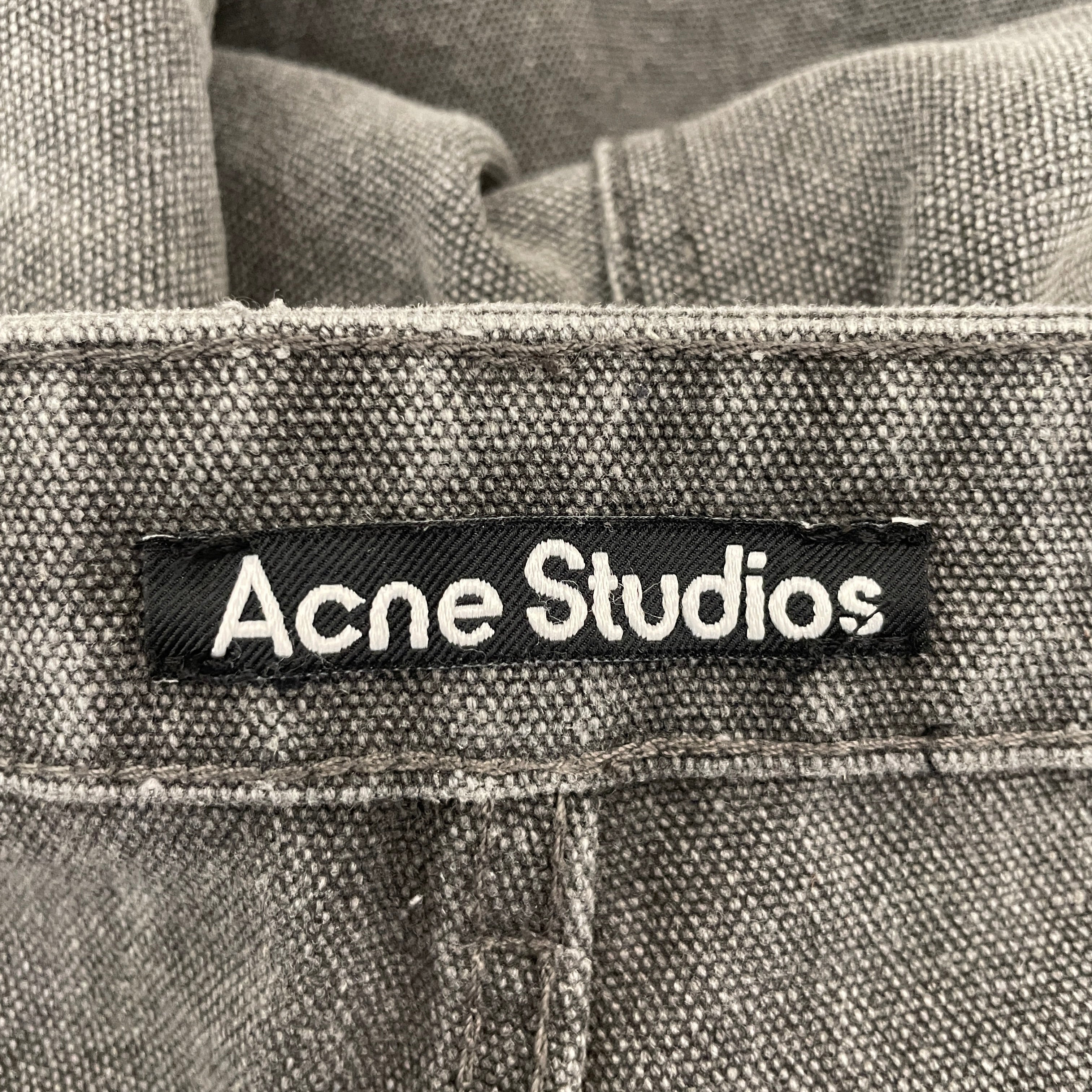 Acne Studios/Pants/L/Cotton/GRY/ view 3