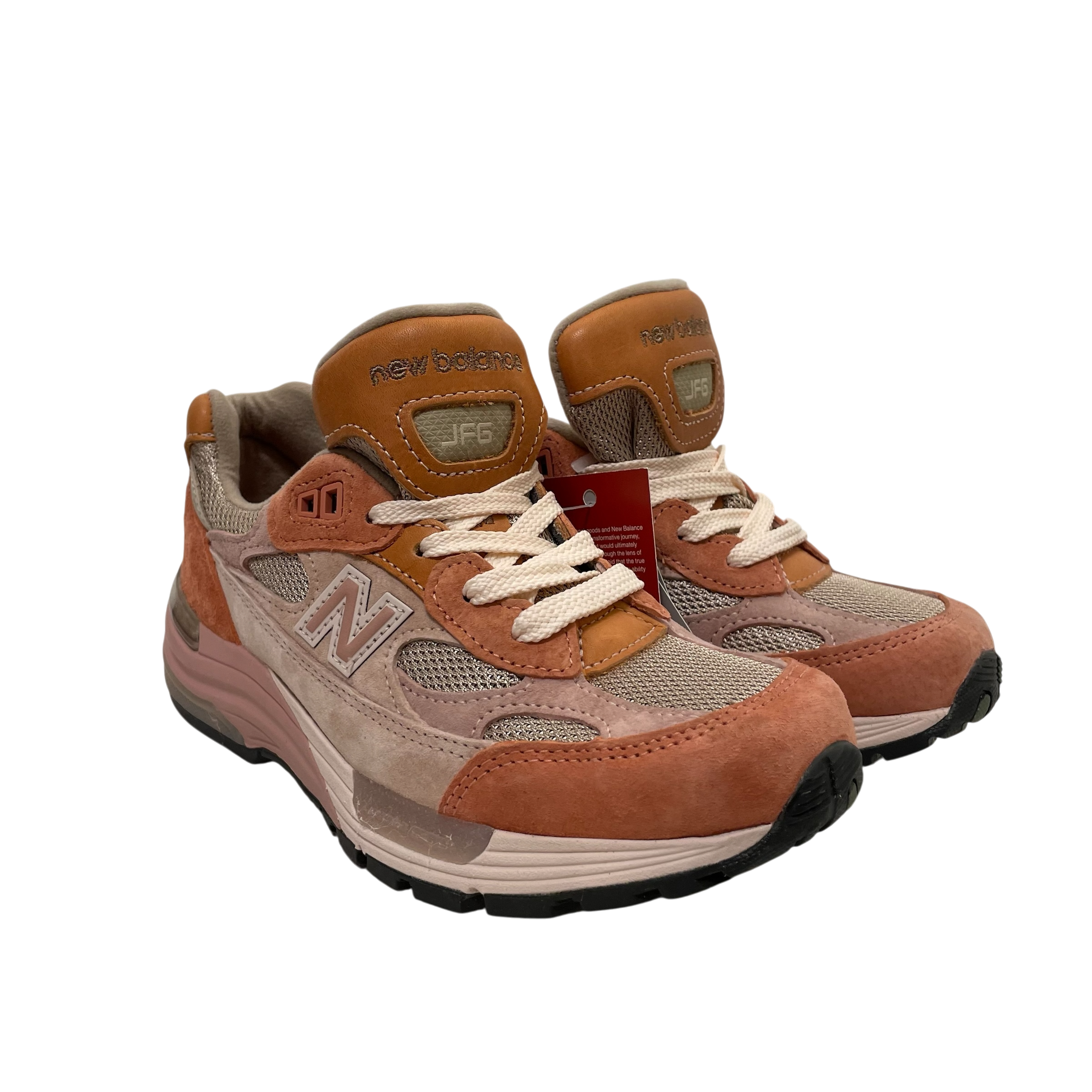 NEW BALANCE/Low-Sneakers/US 4/PNK/992 JOE FRESHGOODS AGE WELL view 1