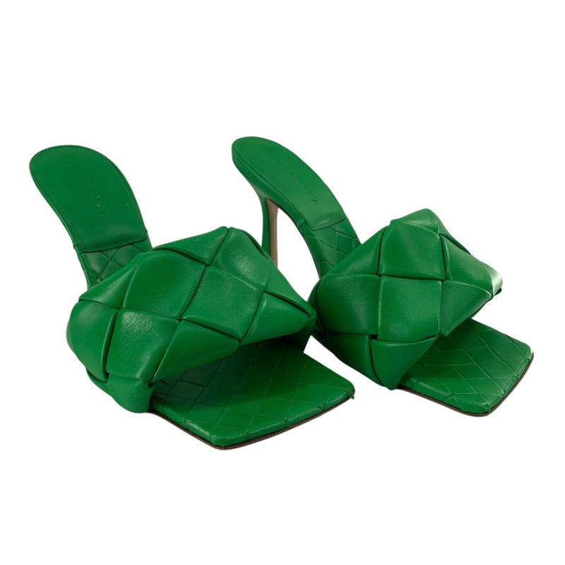 BOTTEGA VENETA/Heels/EU 36/Leather/GRN/