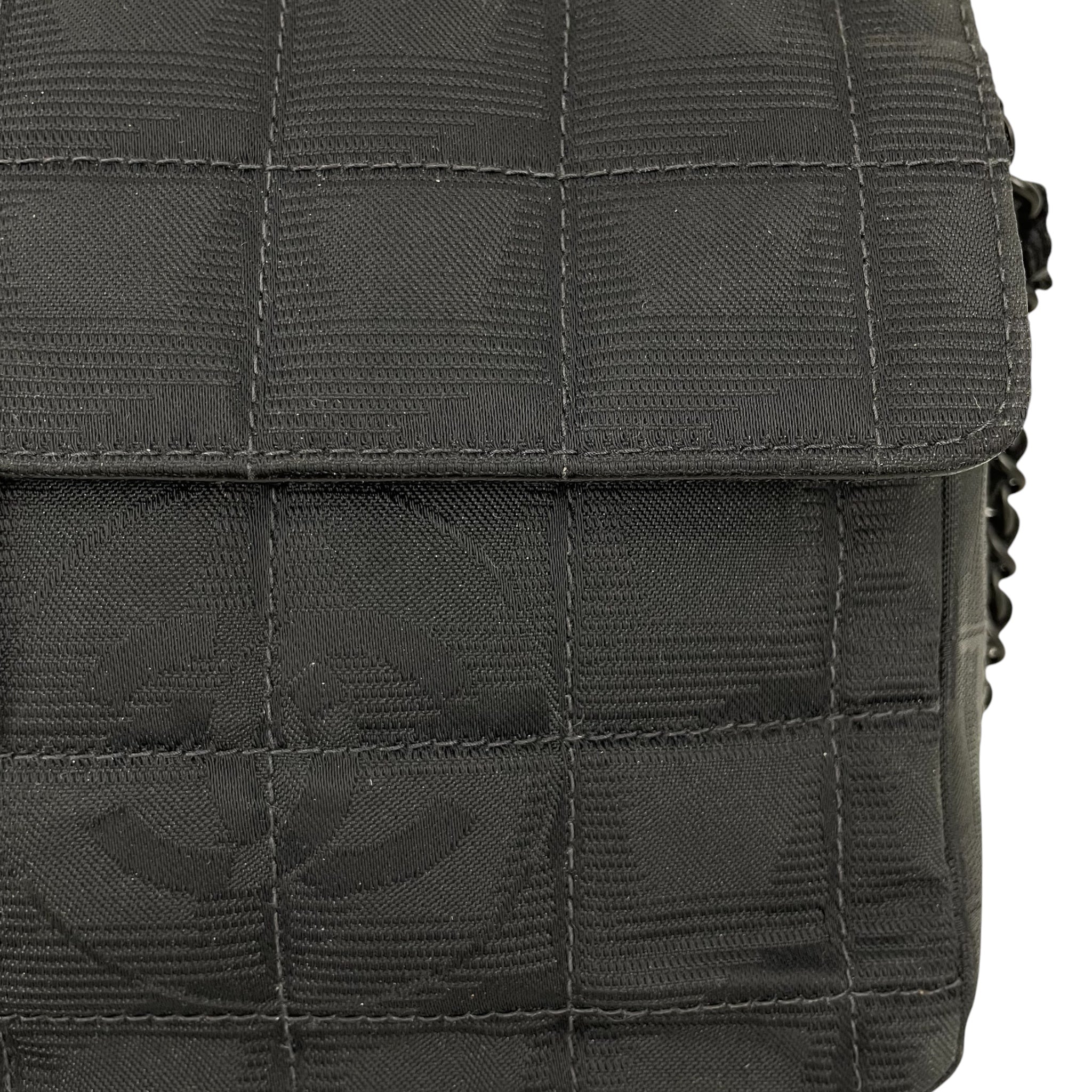 CHANEL/Hand Bag/Nylon/BLK/7731103 NYLON FLAP BAG view 5