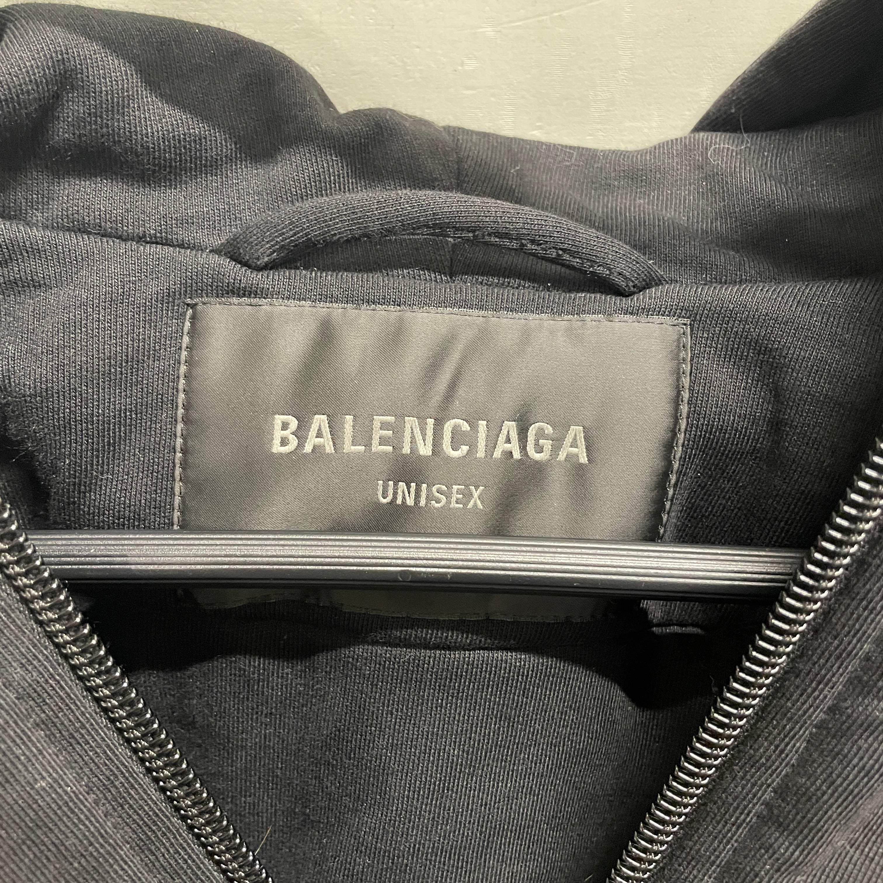 BALENCIAGA/Jacket/2/Nylon/BLK/HOODED BOMBER view 3