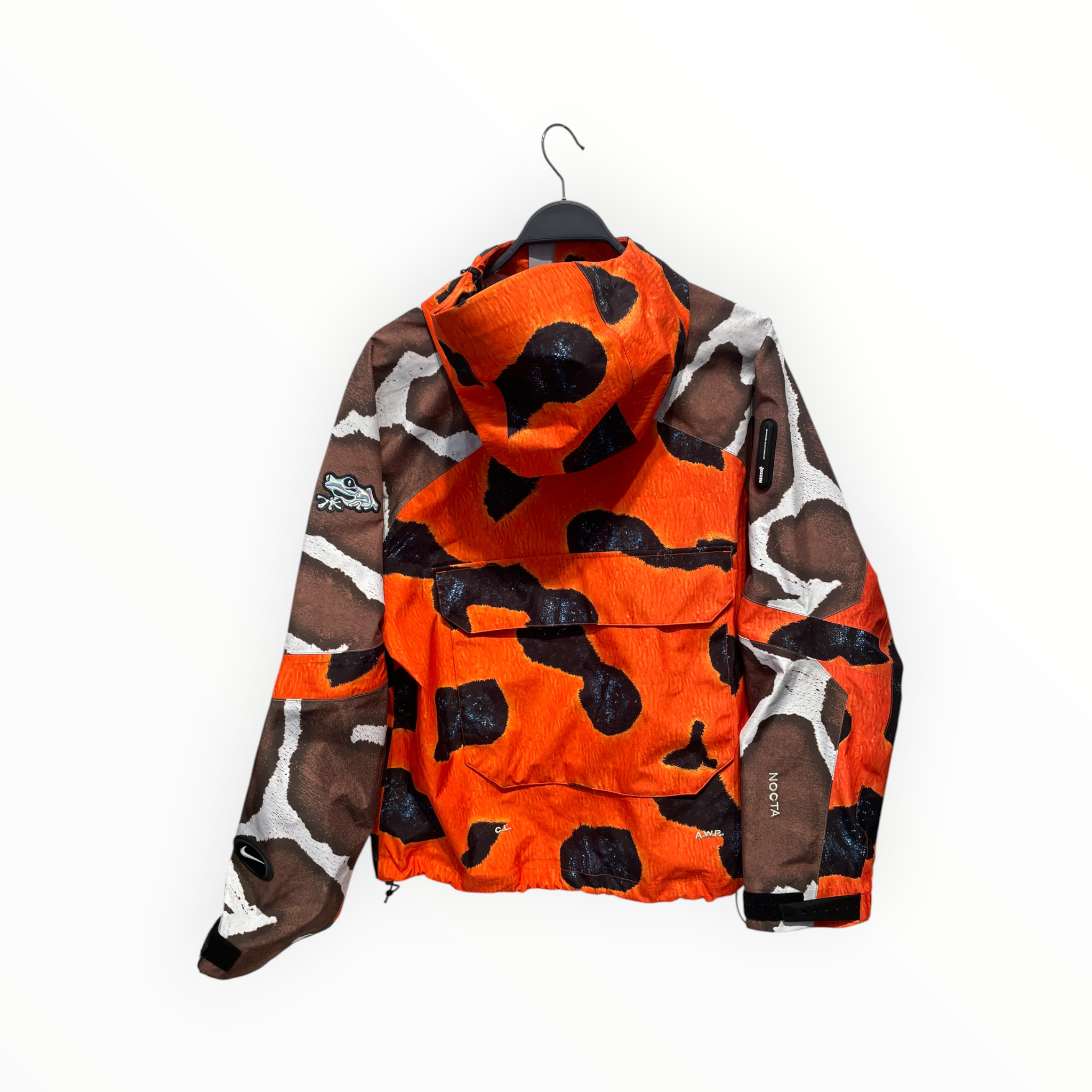 NOCTA/Windbreaker/M/Nylon/ORN/All Over Print/Black & Blue Patches view 2