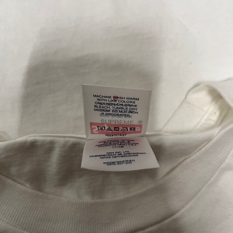 Supreme/T-Shirt/S/Cotton/WHT/Futura Box Logo