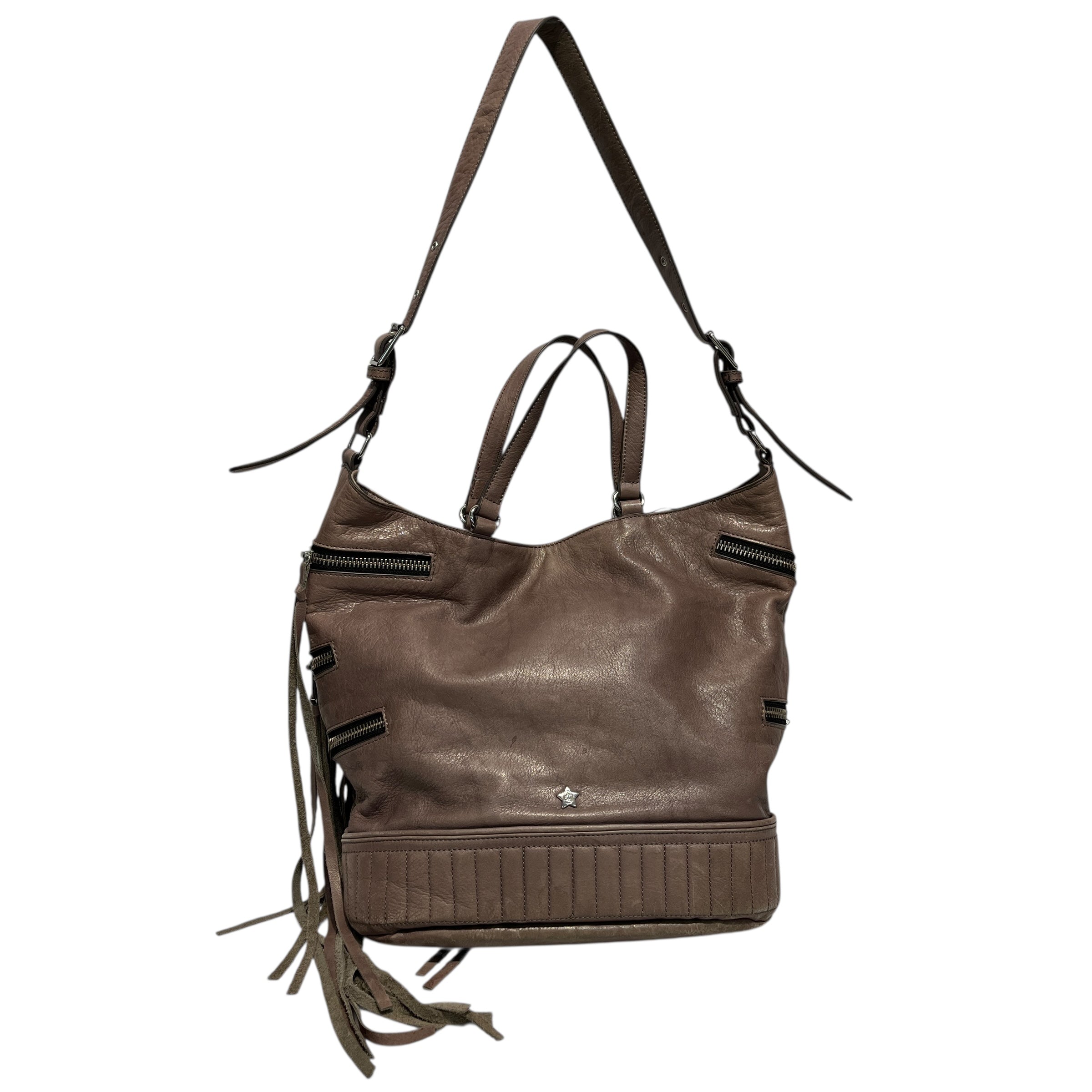 Ash/Hand Bag/Leather/PPL/ASH MAUVE LEATHER BAG view 2