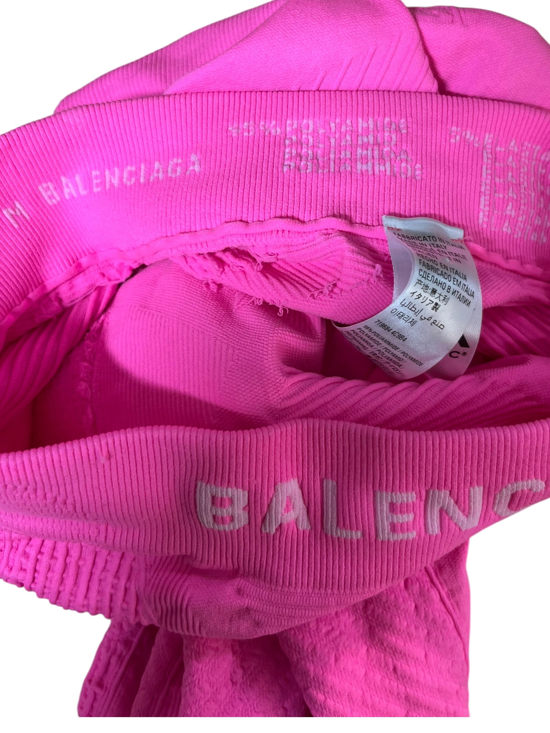 BALENCIAGA/Skinny Pants/M/Polyester/PNK/XBIONIC leggings view 3