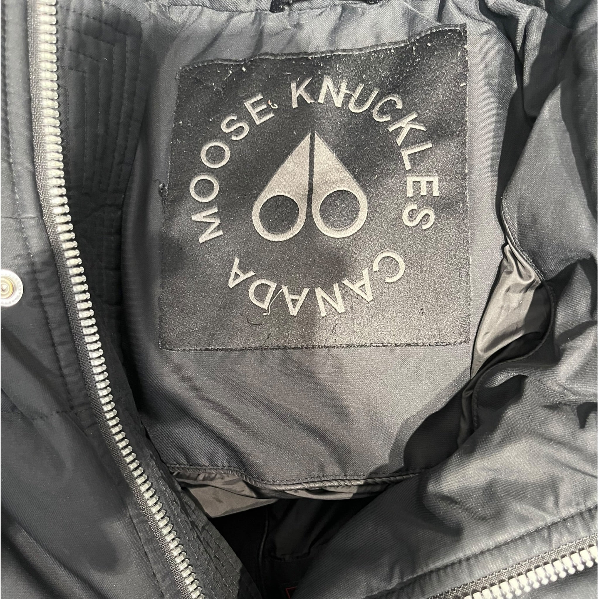 MOOSE KNUCKLES/Coat/XL/Polyester/BLK/Everest 3Q view 3