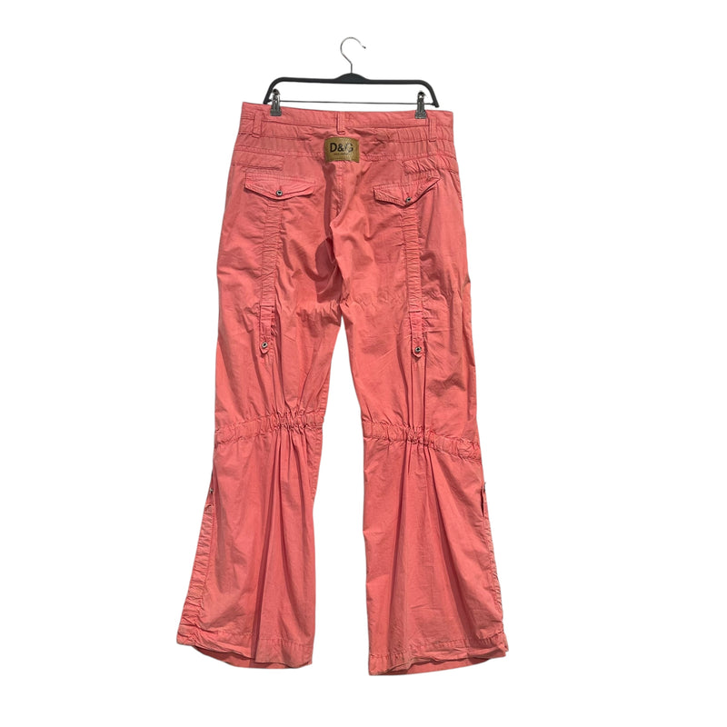 D&G/Bottoms/46/Cotton/PNK/Y2K DG CARGOS
