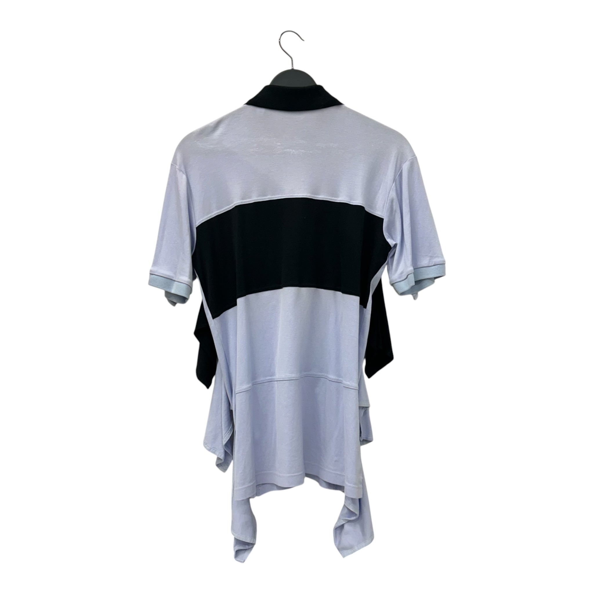 BURBERRY/Blouse/XS/Cotton/BLU/COLORBLOCK POLO view 2