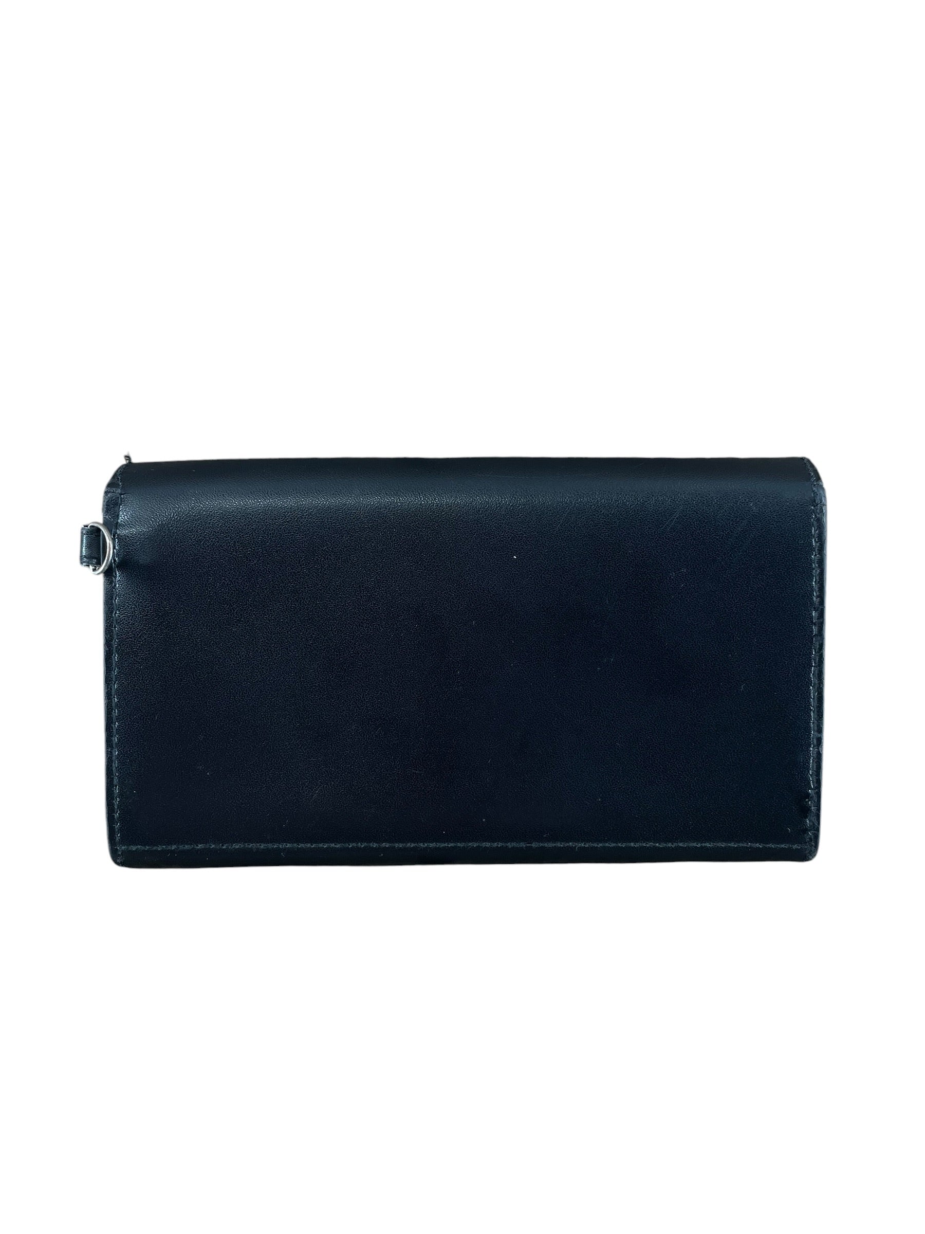 A BATHING APE/Long Wallet/Graphic/Leather/BLK/APE HEAD LONG WALLET view 2