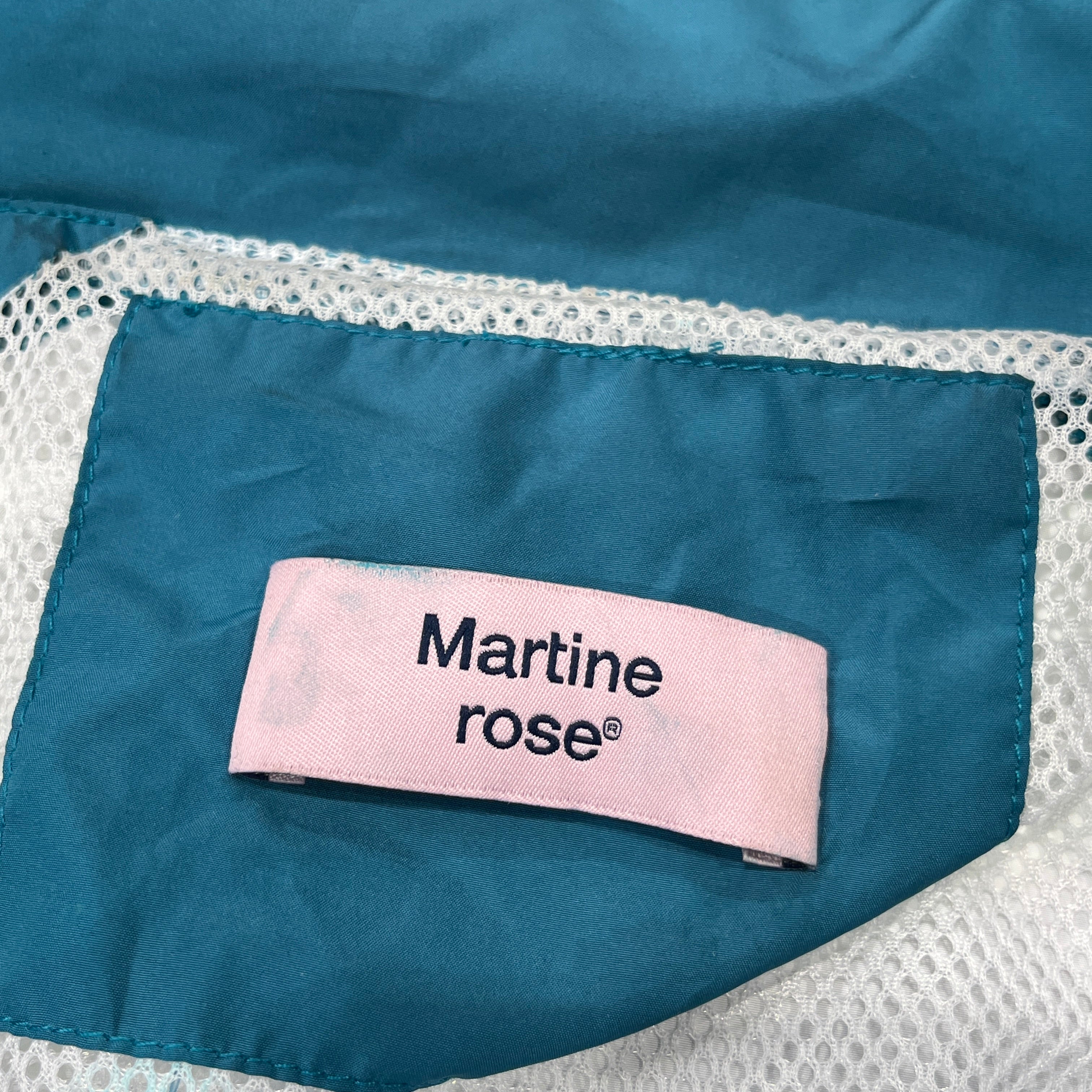 MARTINE ROSE/Track Jkt/XL/Nylon/GRN/Oversize/COLOR BLOCK WINDBREAKER view 5
