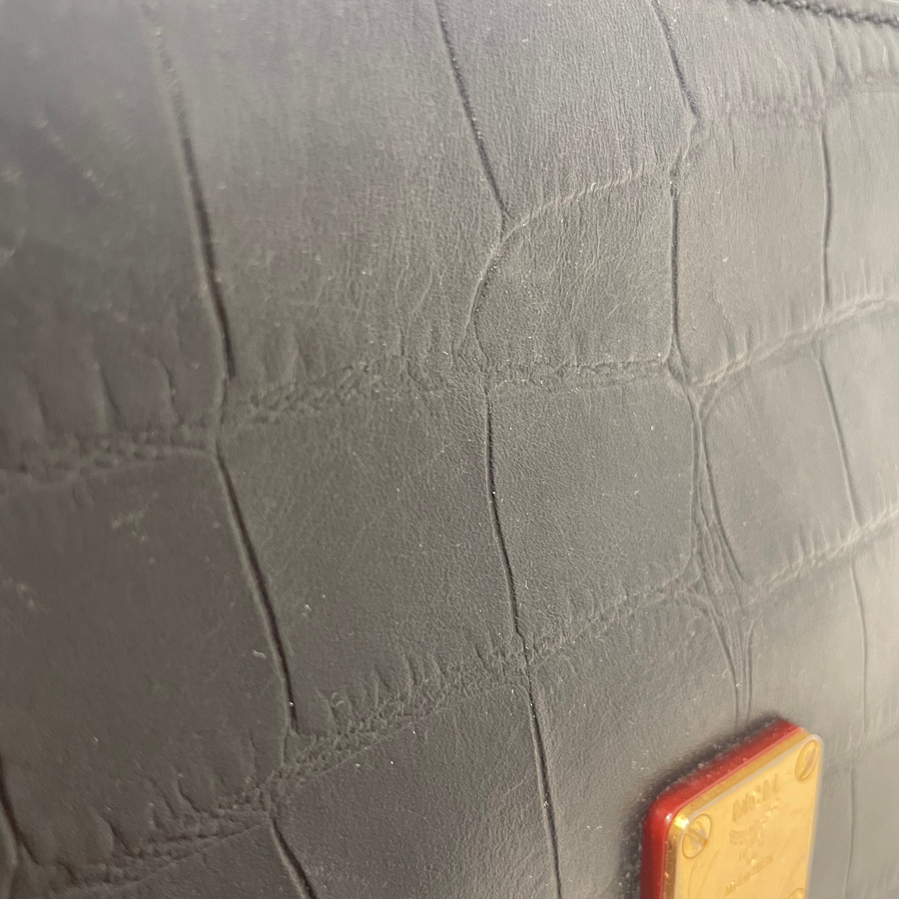 MCM/Cross Body Bag/Leather/BLK/Q7133 view 8