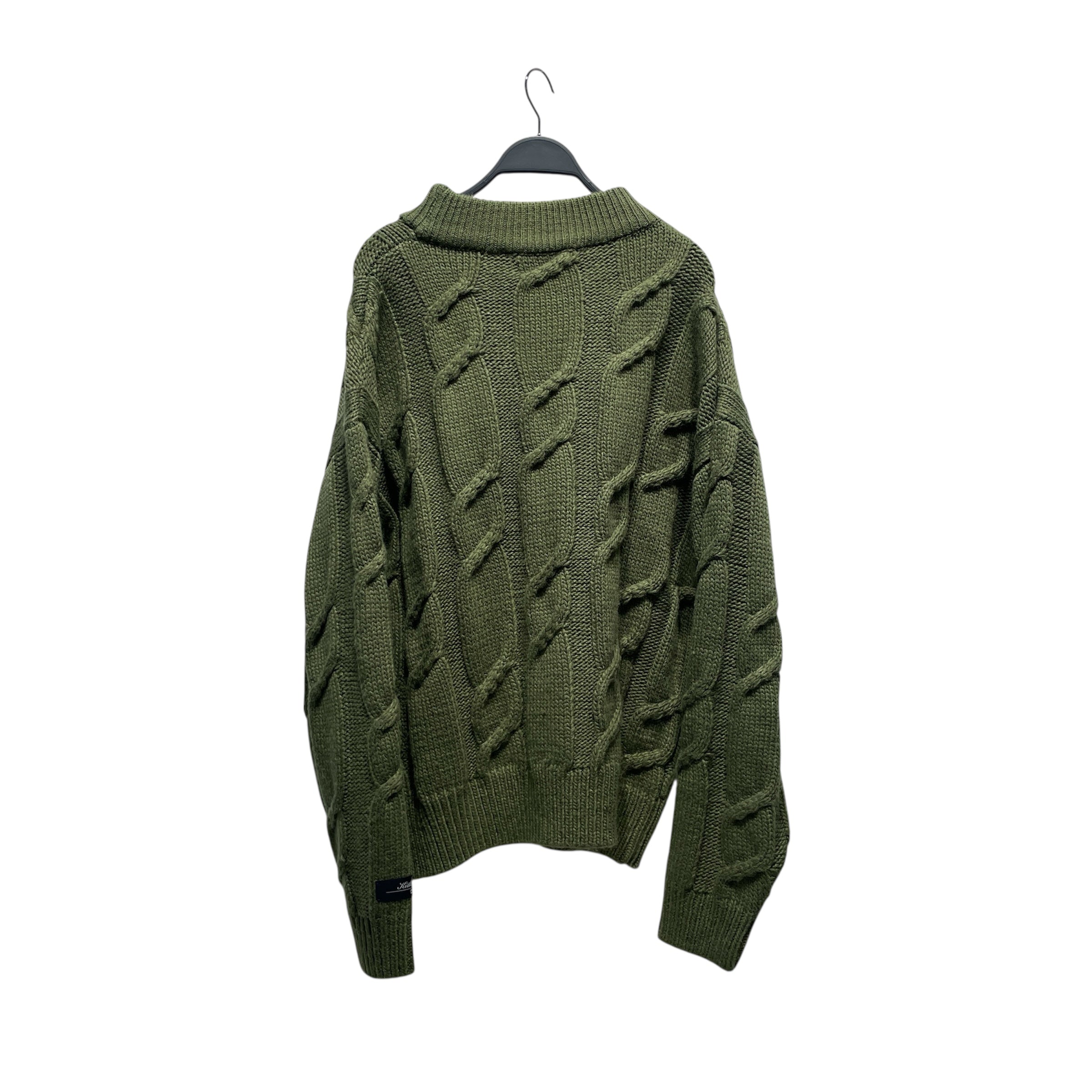KITH/Cardigan/L/Cotton/GRN/ view 2
