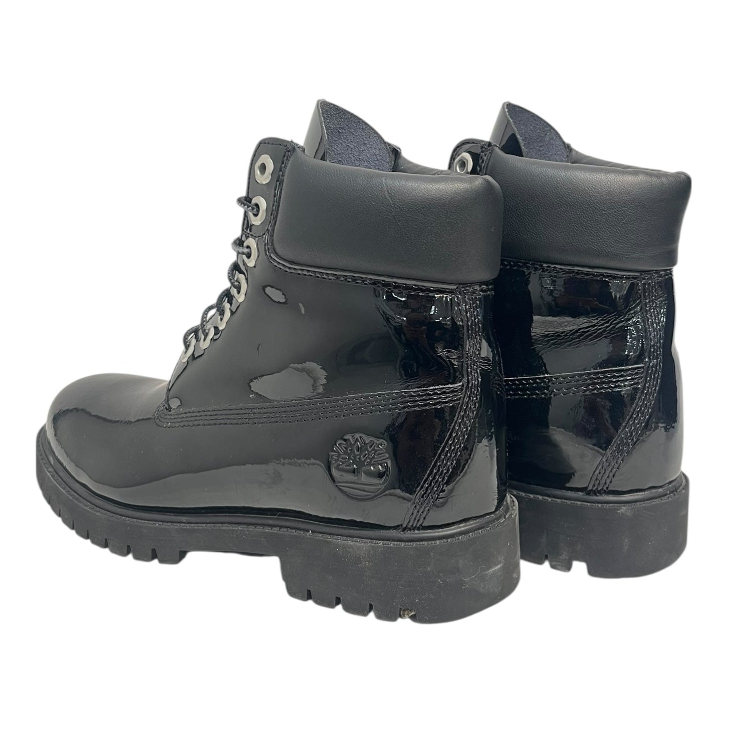 Veneda Carter/Timberland/Boots/US 8.5/Faux Leather/BLK/6-INCH GLAZED TIMB view 2