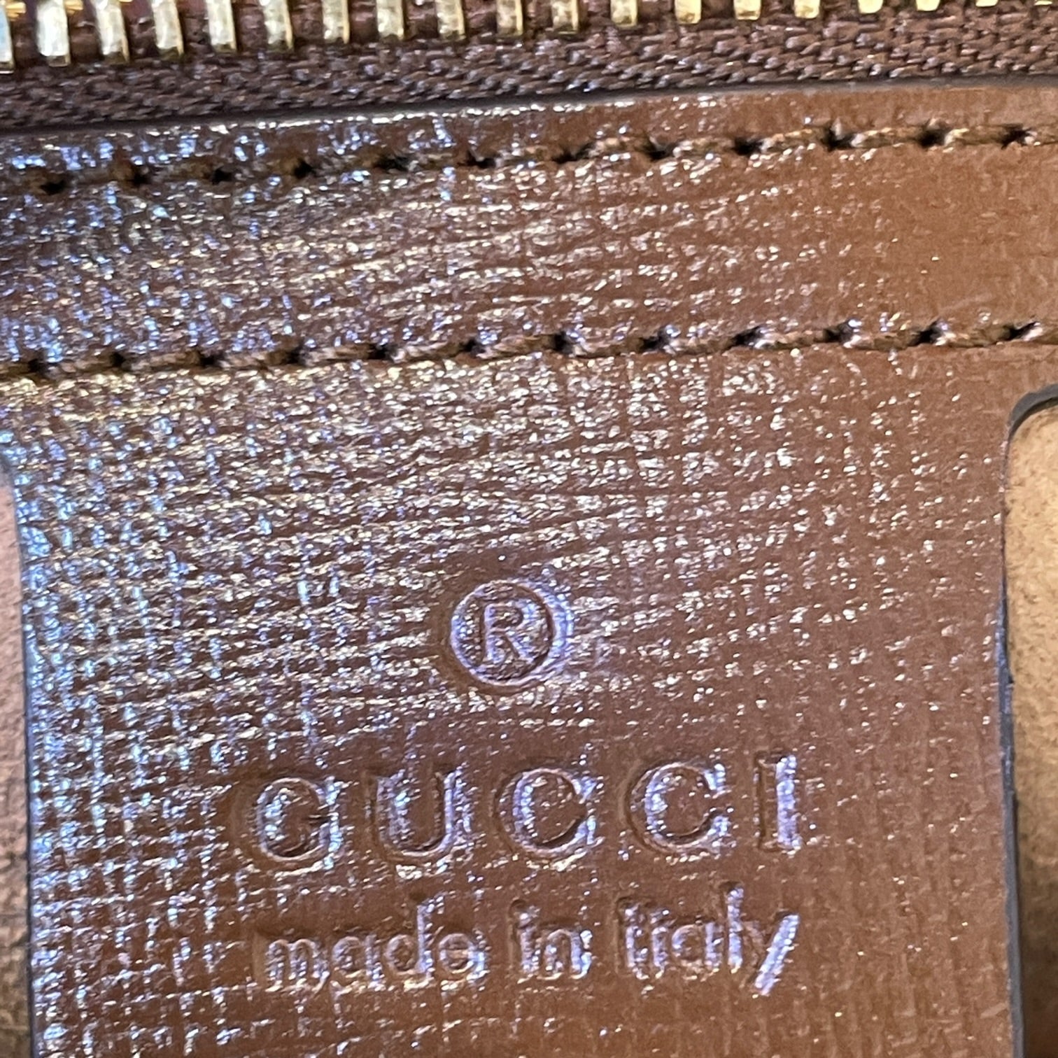 GUCCI/Hand Bag/Monogram/Leather/BRW/jackie 1961 supreme small view 5