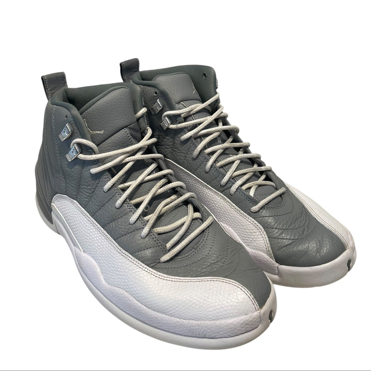 JORDAN BRAND/Hi-Sneakers/US 12/SLV/Retro 12 'Stealth' view 1