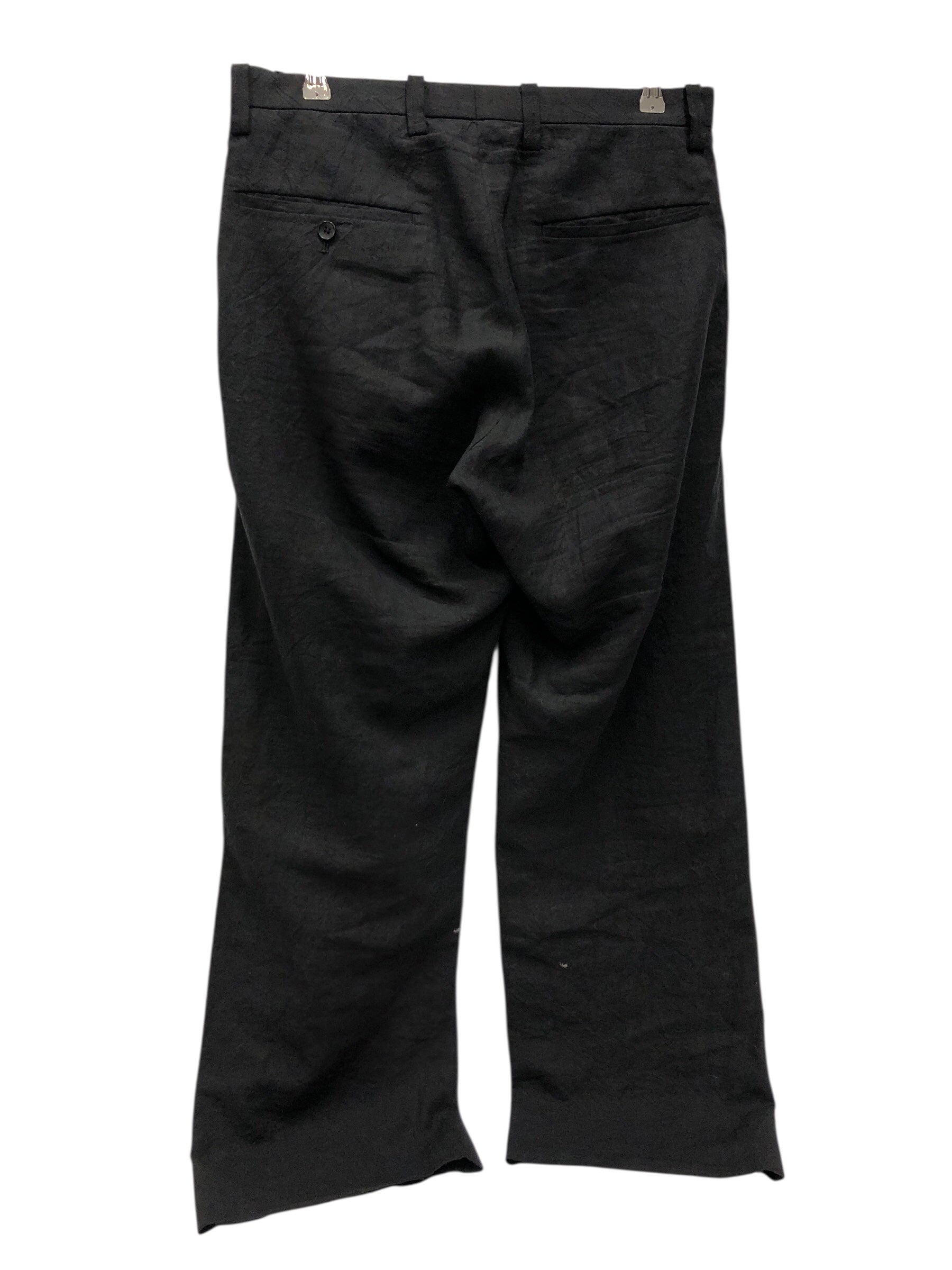 BARE KNUCKLES/Straight Pants/34/Cotton/BLK/ view 2