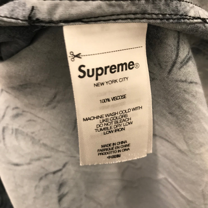 Supreme/Hawaiian Shirt/M/Rayon/GRY/All Over Print/Cherries