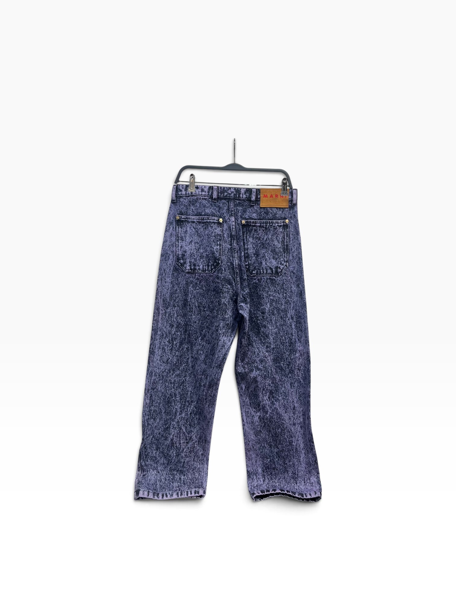 MARNI/Pants/30/Cotton/PPL/BLACK ACID WASH view 2