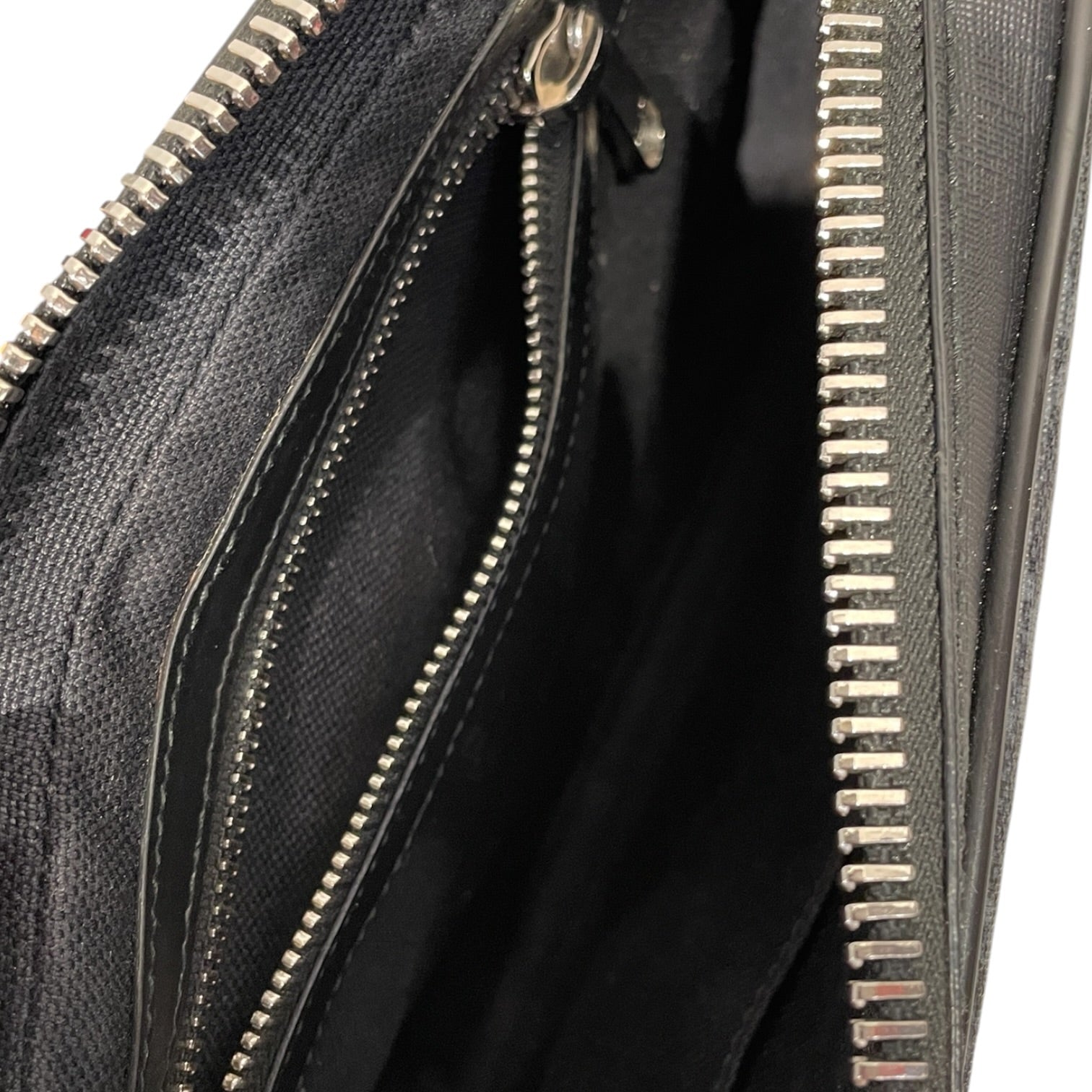 GUCCI/Fanny Pack/Leather/BLK/GG Supreme Belt Bag view 4