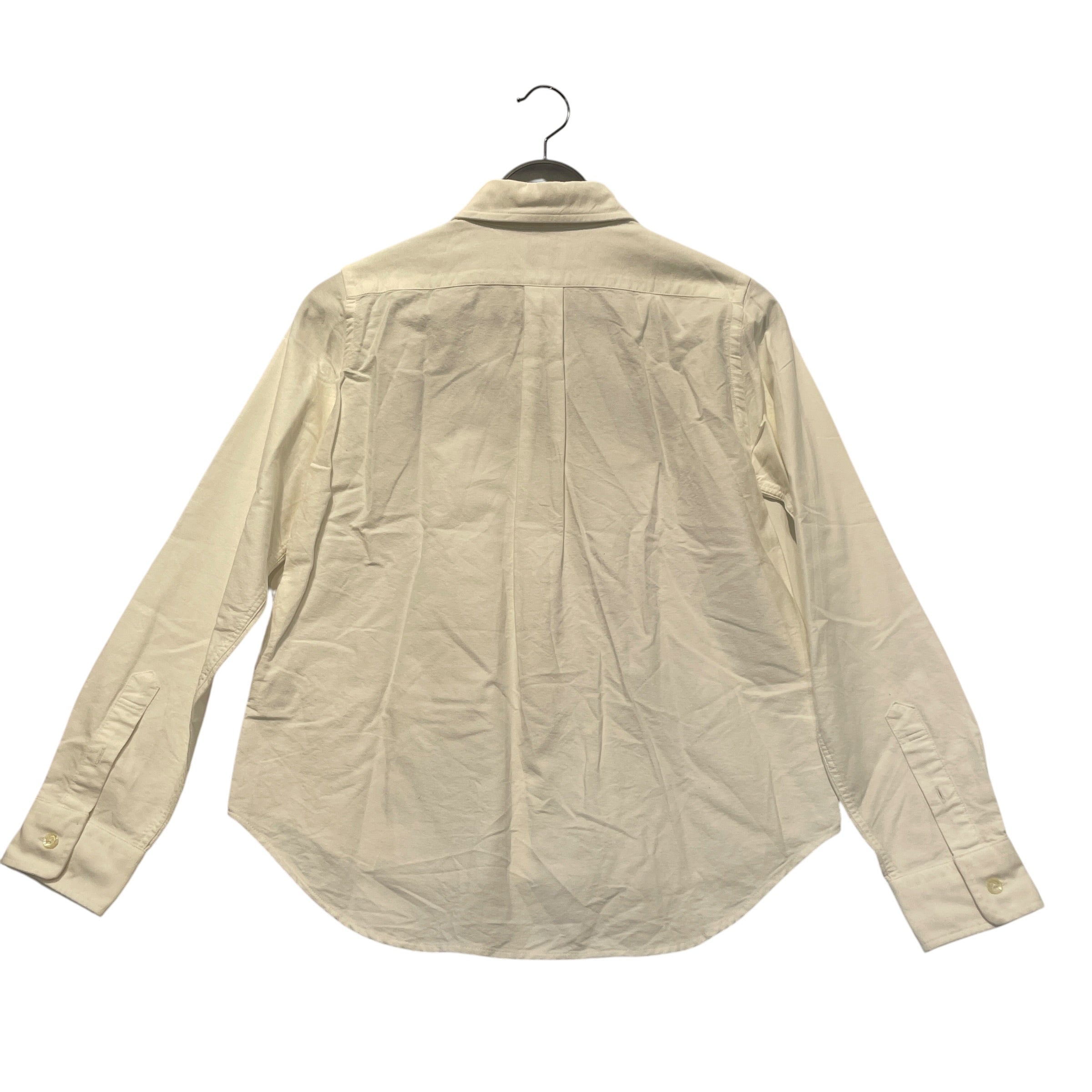 A BATHING APE/LS Shirt/XS/Monogram/Cotton/WHT/Cut and Collage T shirt view 3