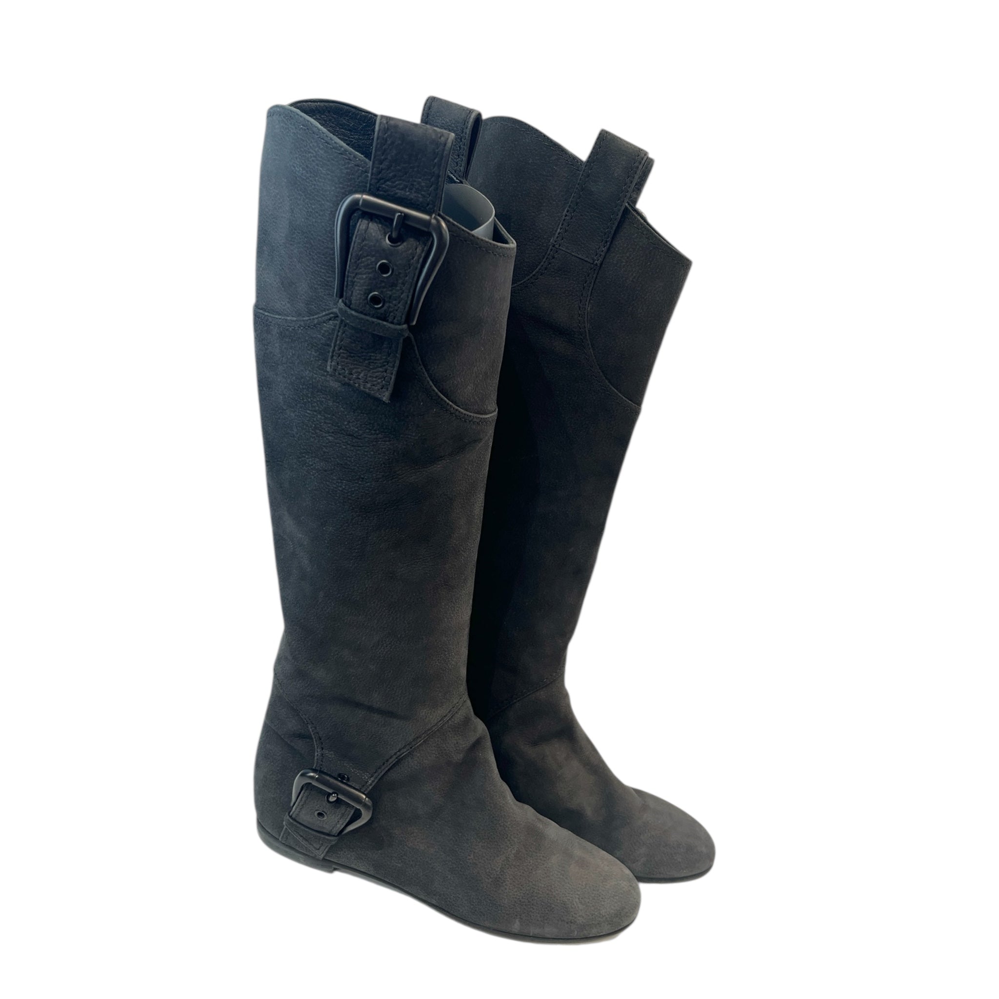 Giuseppe Zanotti/Boots/US 6/Suede/GRY/ view 1