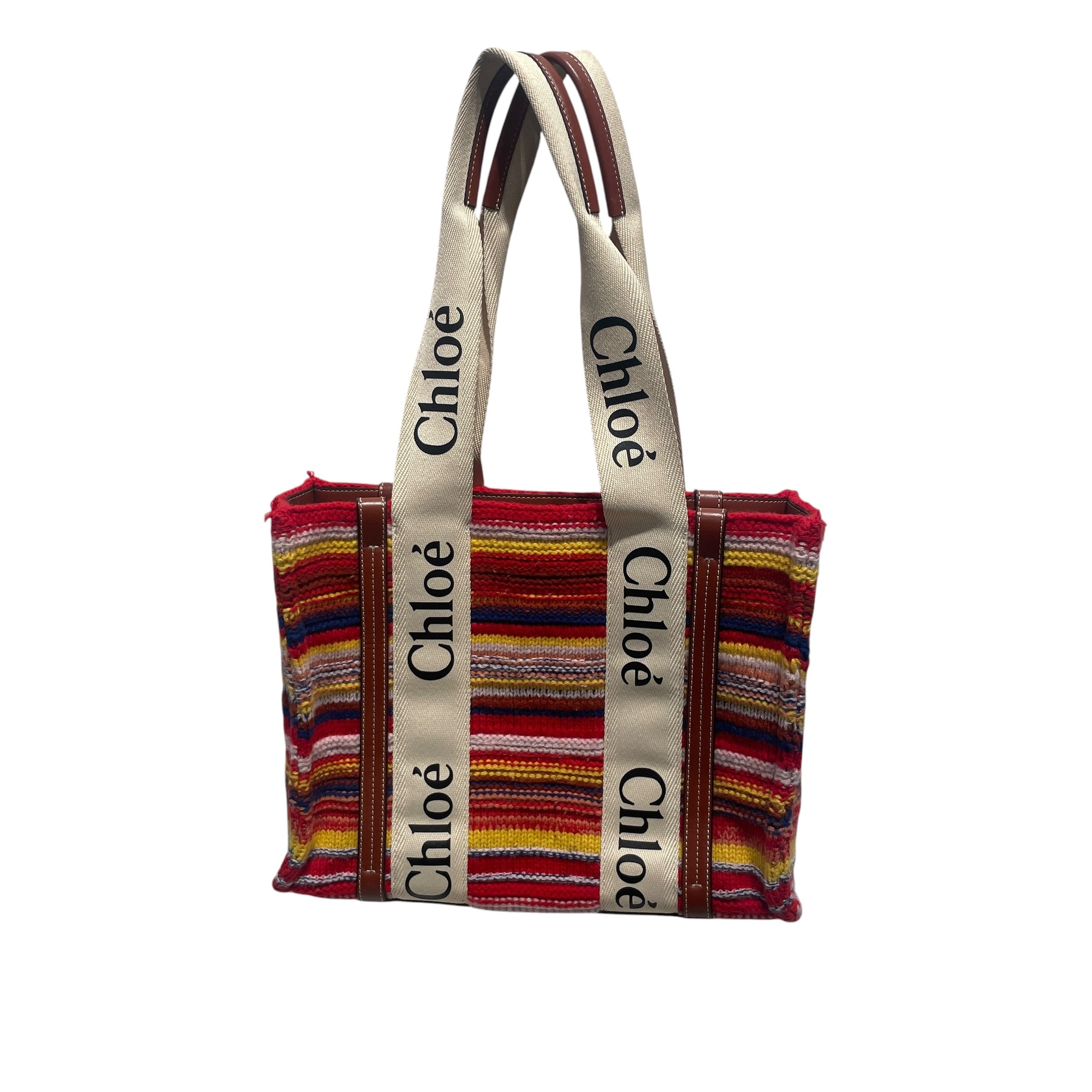 Chloe/Hand Bag/All Over Print/Acrylic/RED/CHLOE view 2