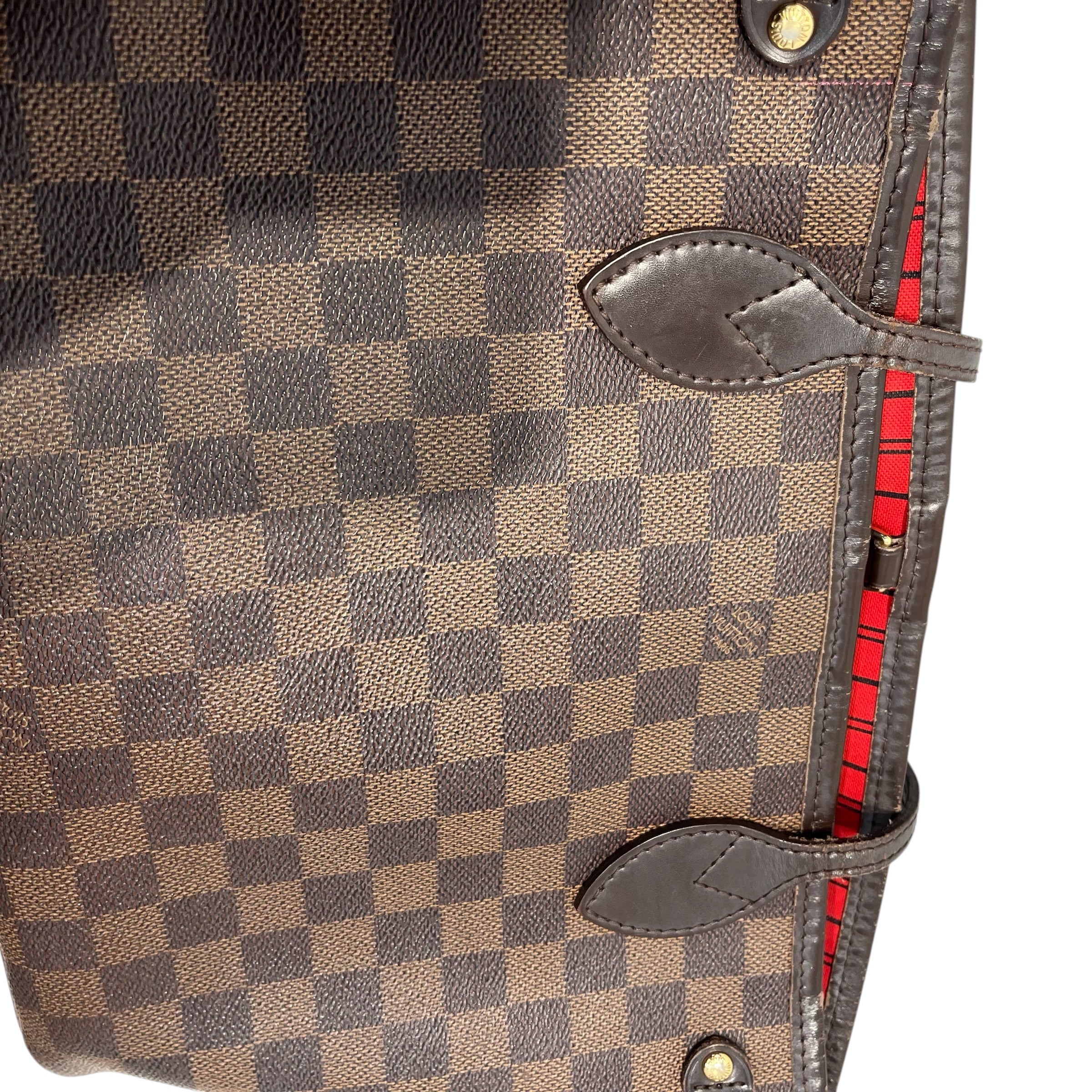 LOUIS VUITTON/Hand Bag/All Over Print/Leather/BRW/Damier view 5