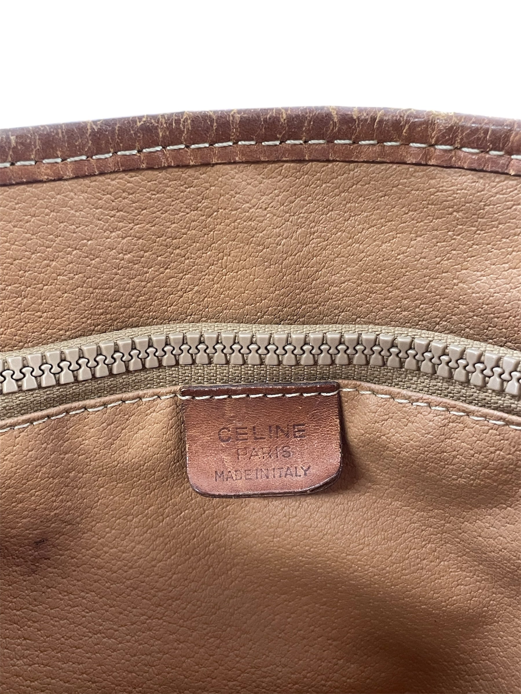 CELINE/Hand Bag/Monogram/Leather/BRW/BROWN LOGO MONOGRAM view 6