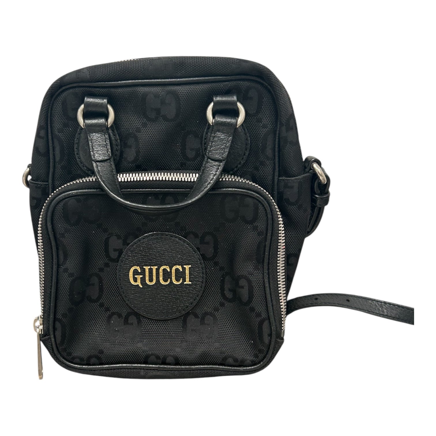 GUCCI/Cross Body Bag/Monogram/BLK/Off the Grid Crossbody view 1