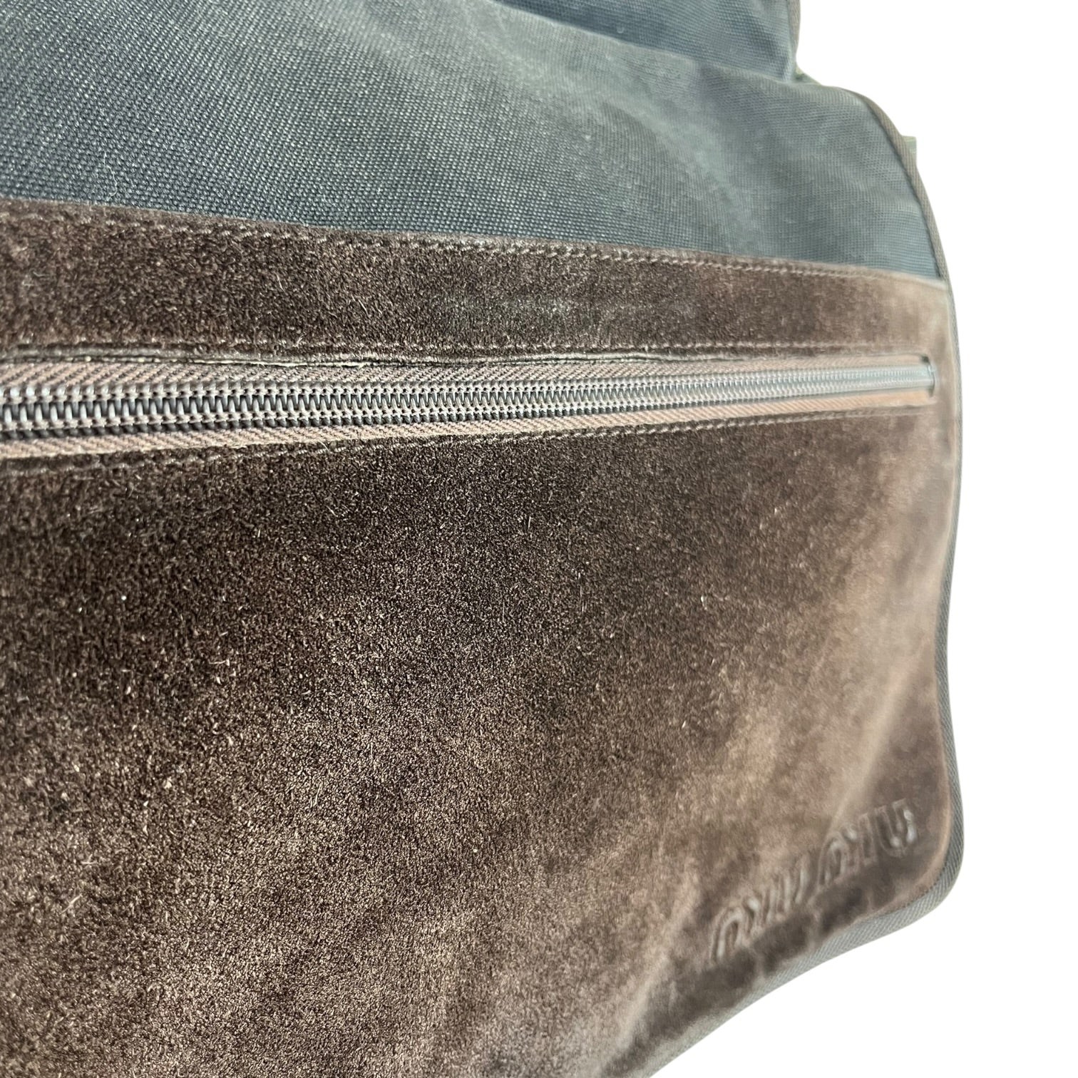 MIU MIU/Cross Body Bag/Cotton/BRW/1990's Messenger Bag view 5