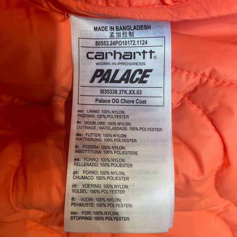 PALACE/Carhartt/Jacket/S/Nylon/GRN/WIP Work Jacket