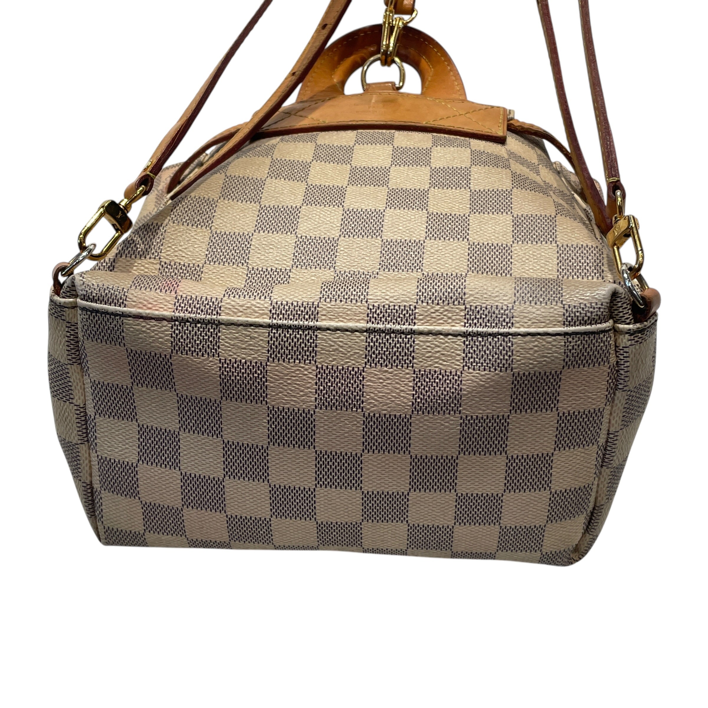 LOUIS VUITTON/Backpack/Hombre Check/CRM/DAMIER AZUR SPERONE BB view 12